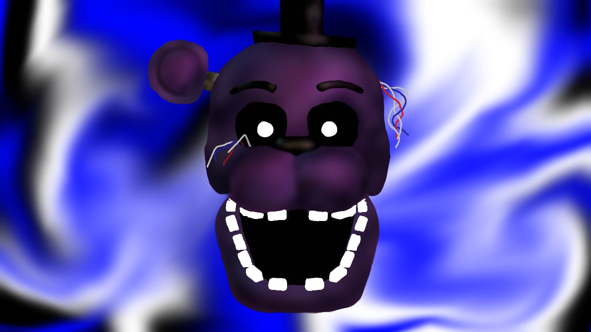 Sequal to golden freddy (Shadow freddy) #shadowfreddy #FNAF #fnaf2 #digitalart