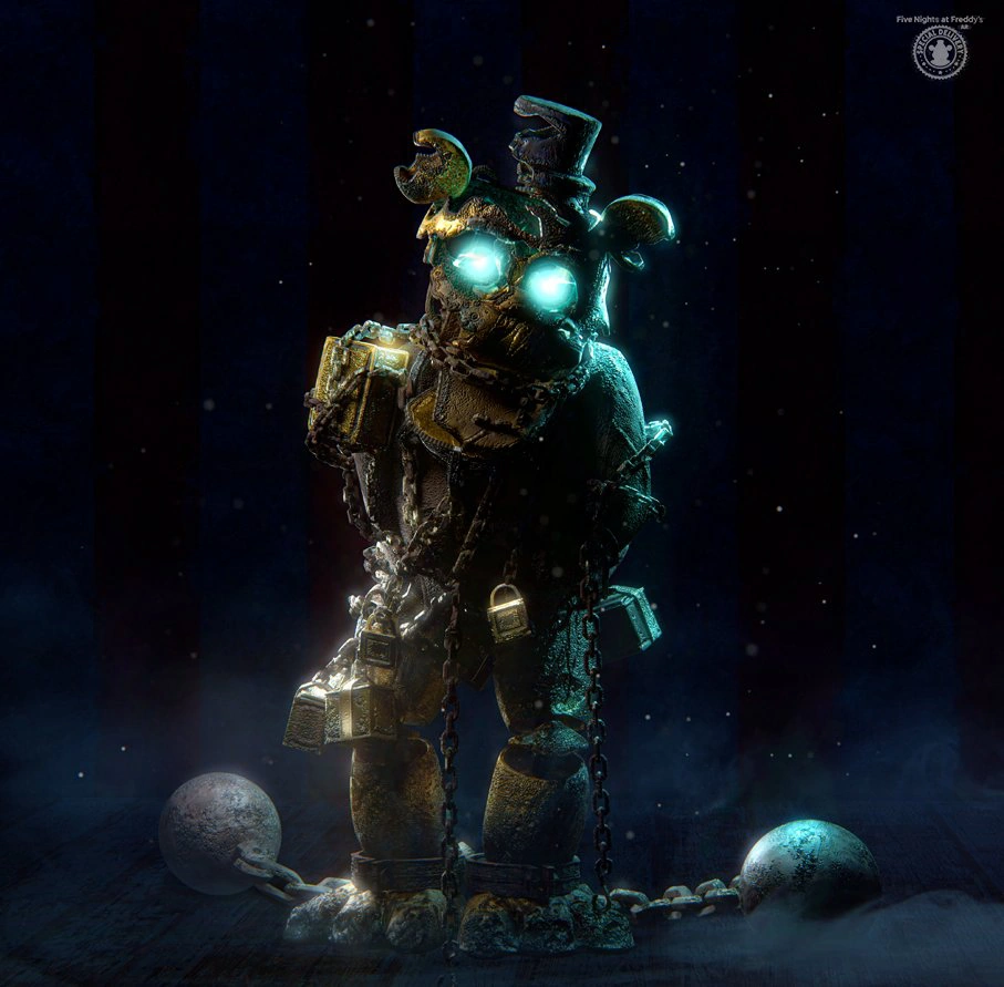 Golden Freddy. Five Nights At Freddy's