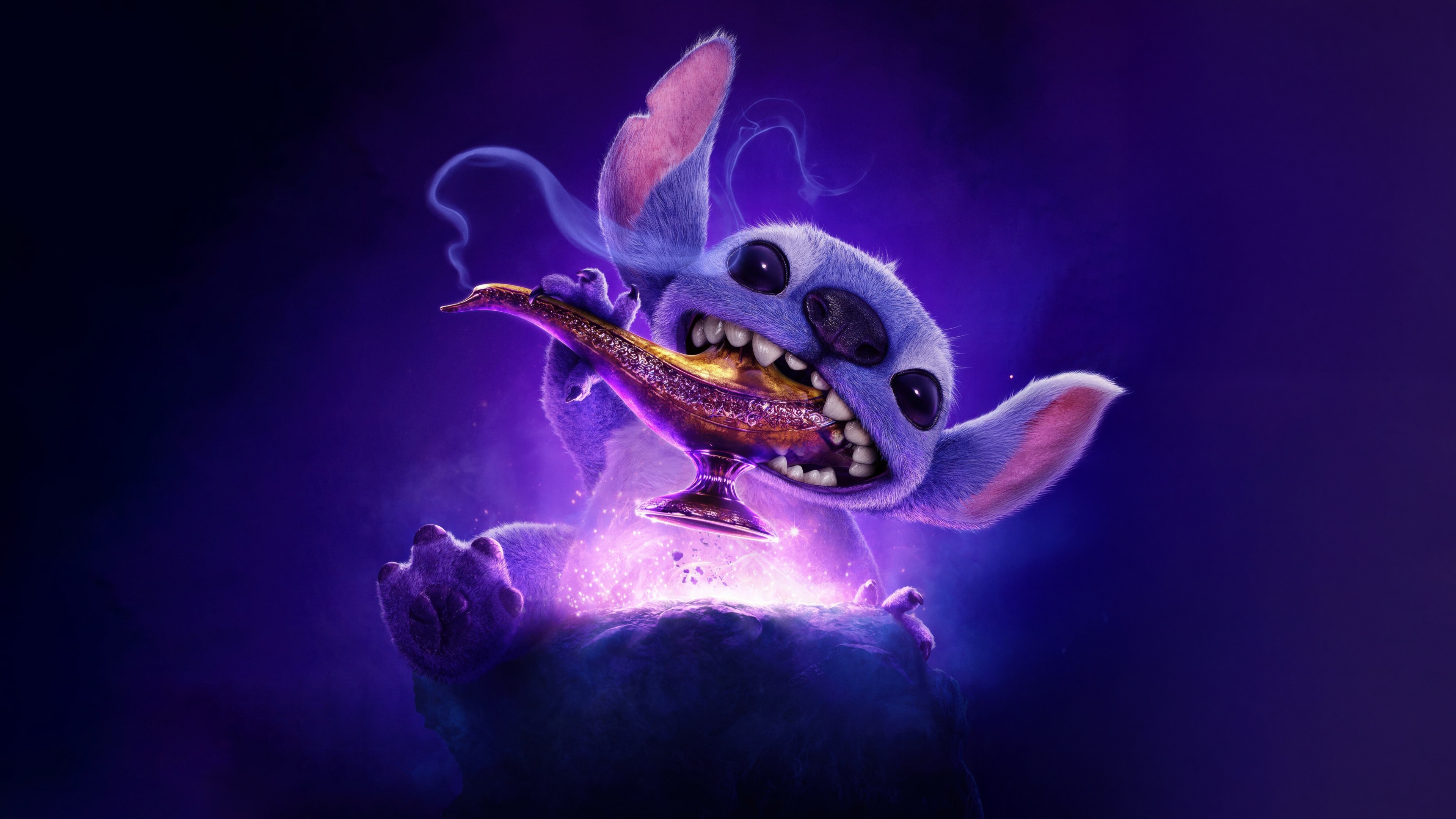 Lilo & Stitch Wallpaper 4K, Aladdin, Disney movies