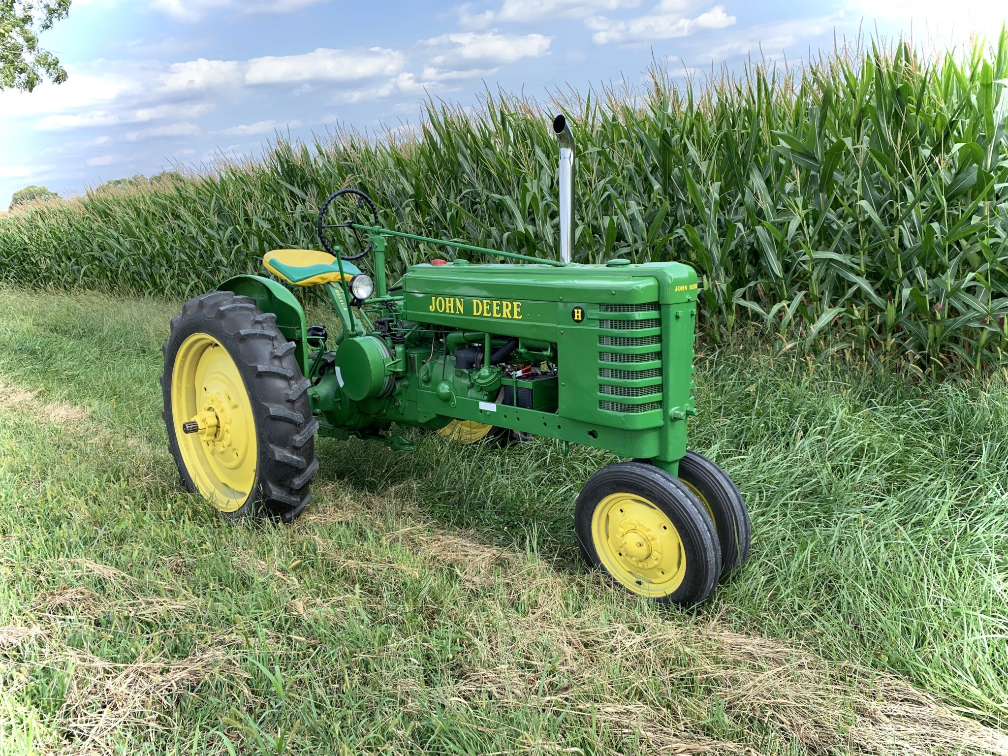 My 1945 John Deere model H
