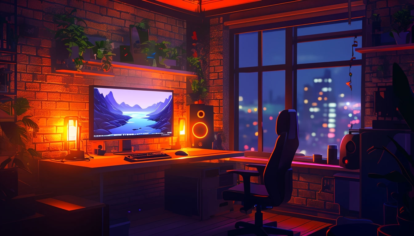 Free and customizeable create an anime room