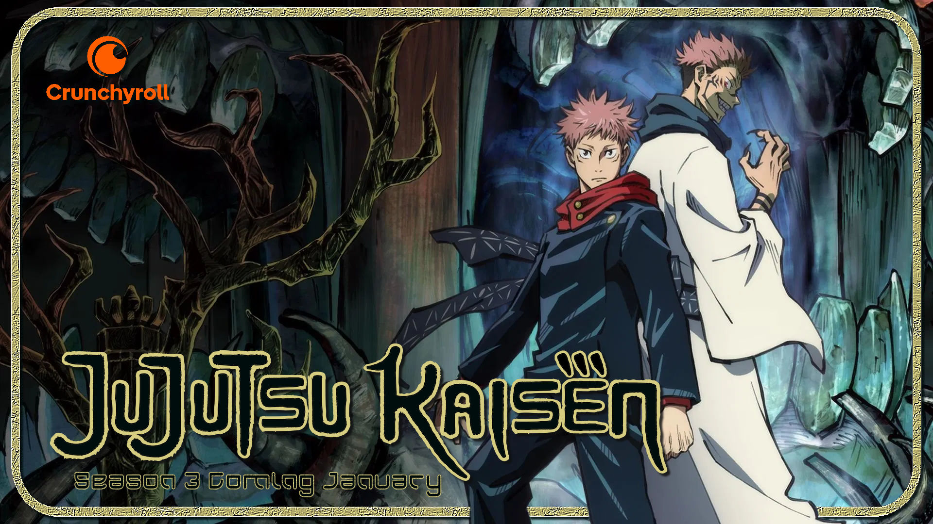 The Curse Continues: JUJUTSU KAISEN Season 3 Premieres 8th January On Crunchyroll of the Force