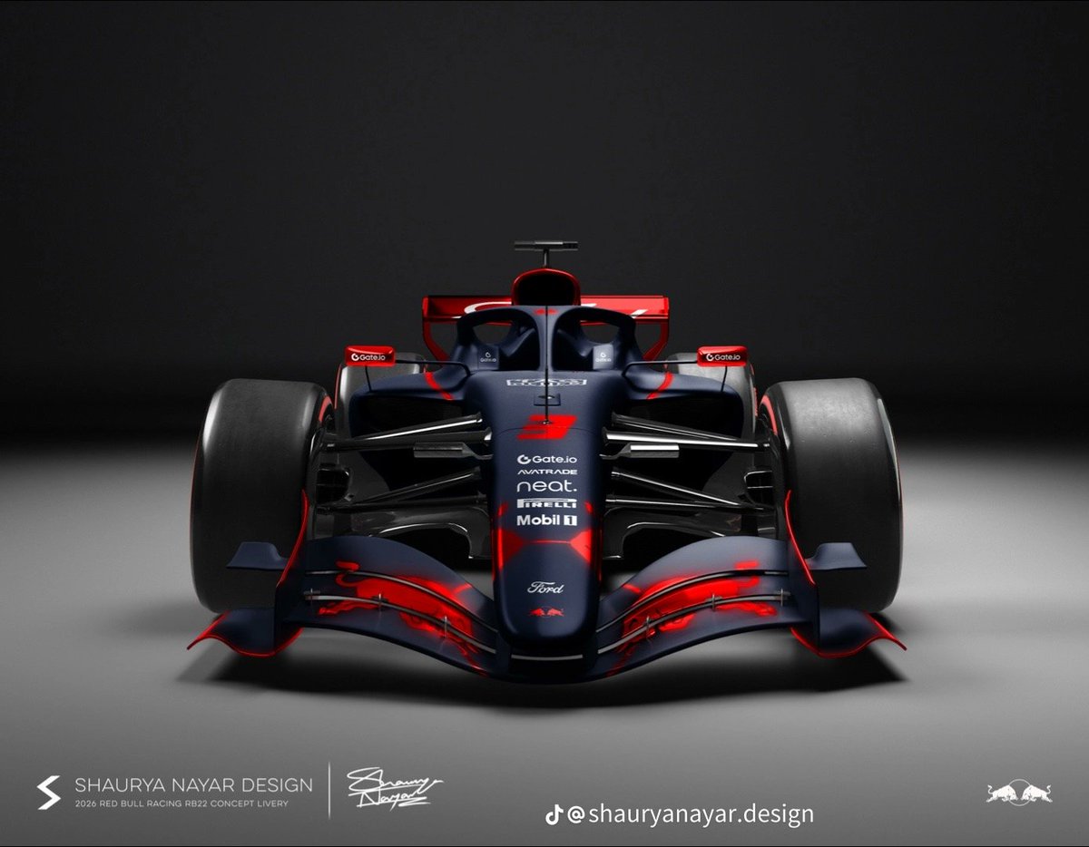 2026 RedBull Racing RB22 Formula 1 Concept Livery View all 4 different designs below❗️