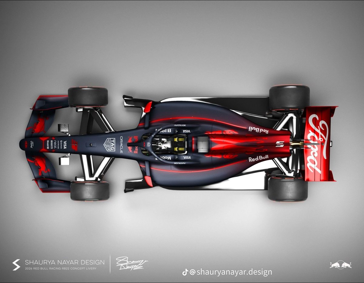 2026 RedBull Racing RB22 Formula 1 Concept Livery View all 4 different designs below❗️