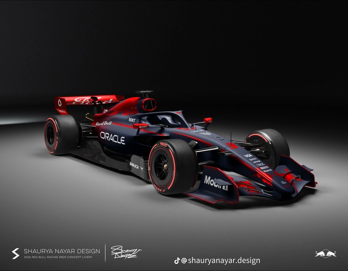2026 RedBull Racing RB22 Formula 1 Concept Livery View all 4 different designs below❗️