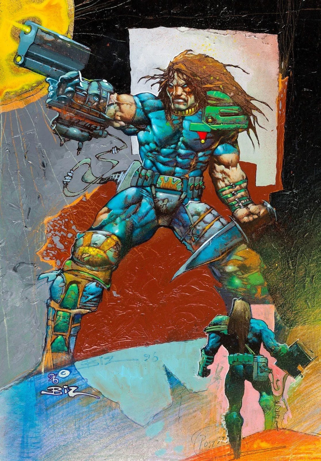 Simon 'Biz' Bisley at Sixty