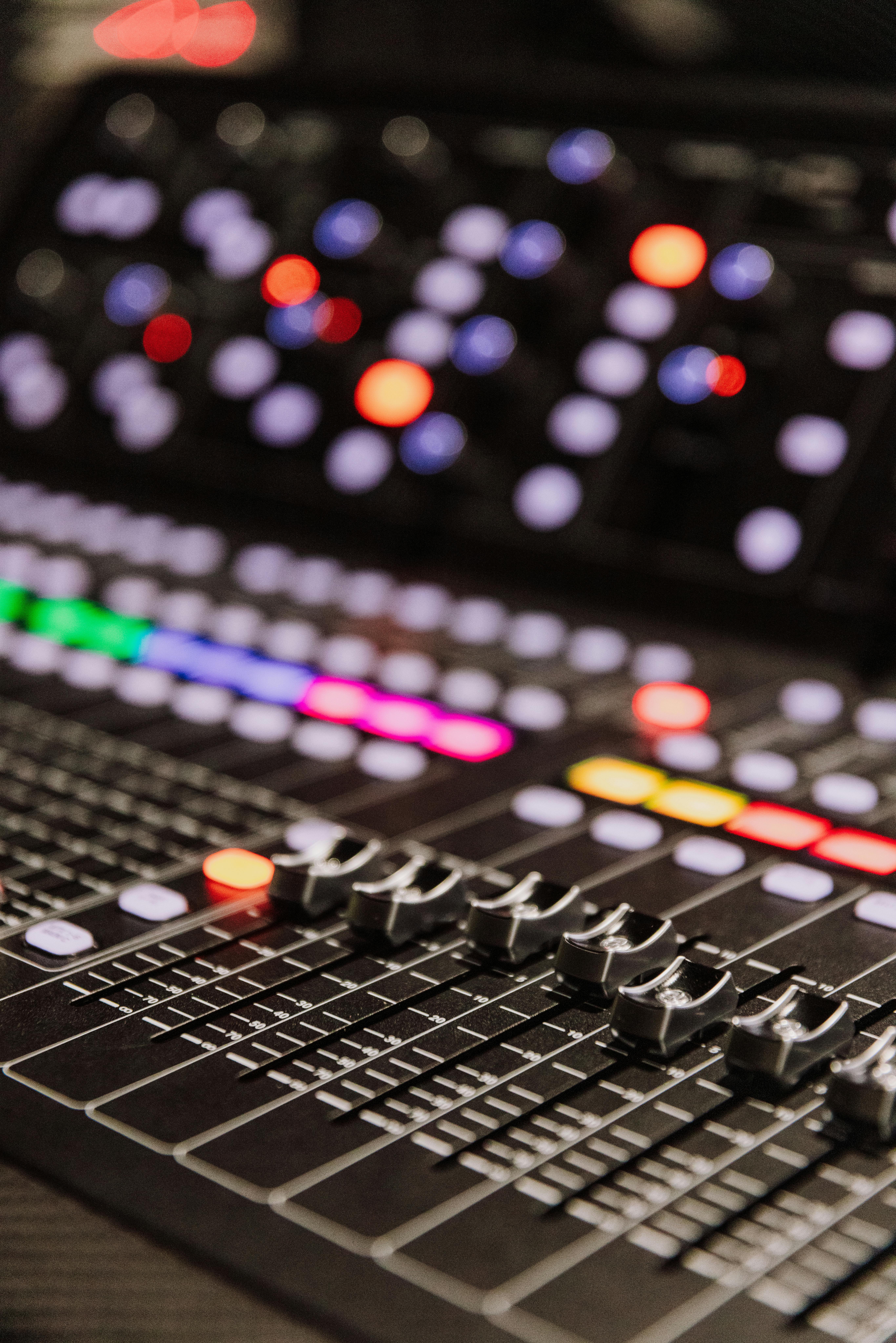 Turned on Audio Mixing Console · Free
