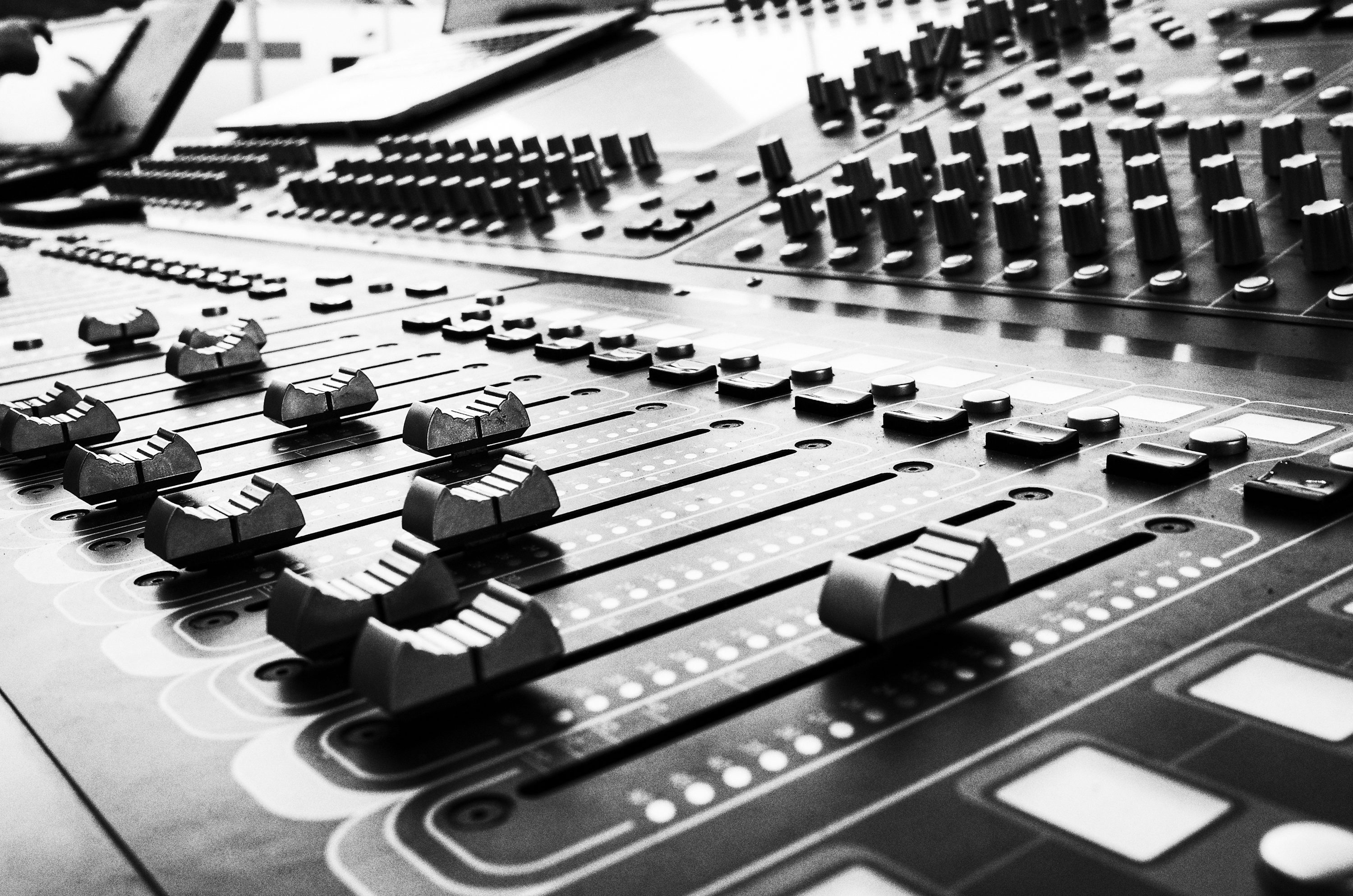 Mixing Console Picture. Download Free Image