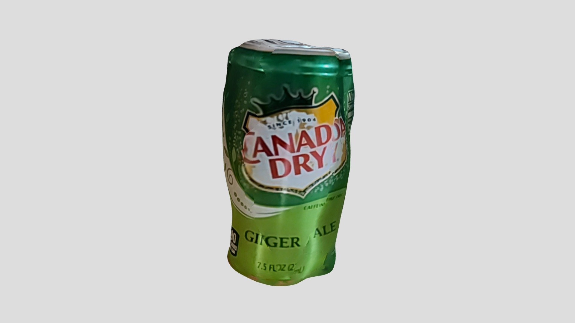 Canada Dry can Free 3D model by jhmccall [e94ee86]