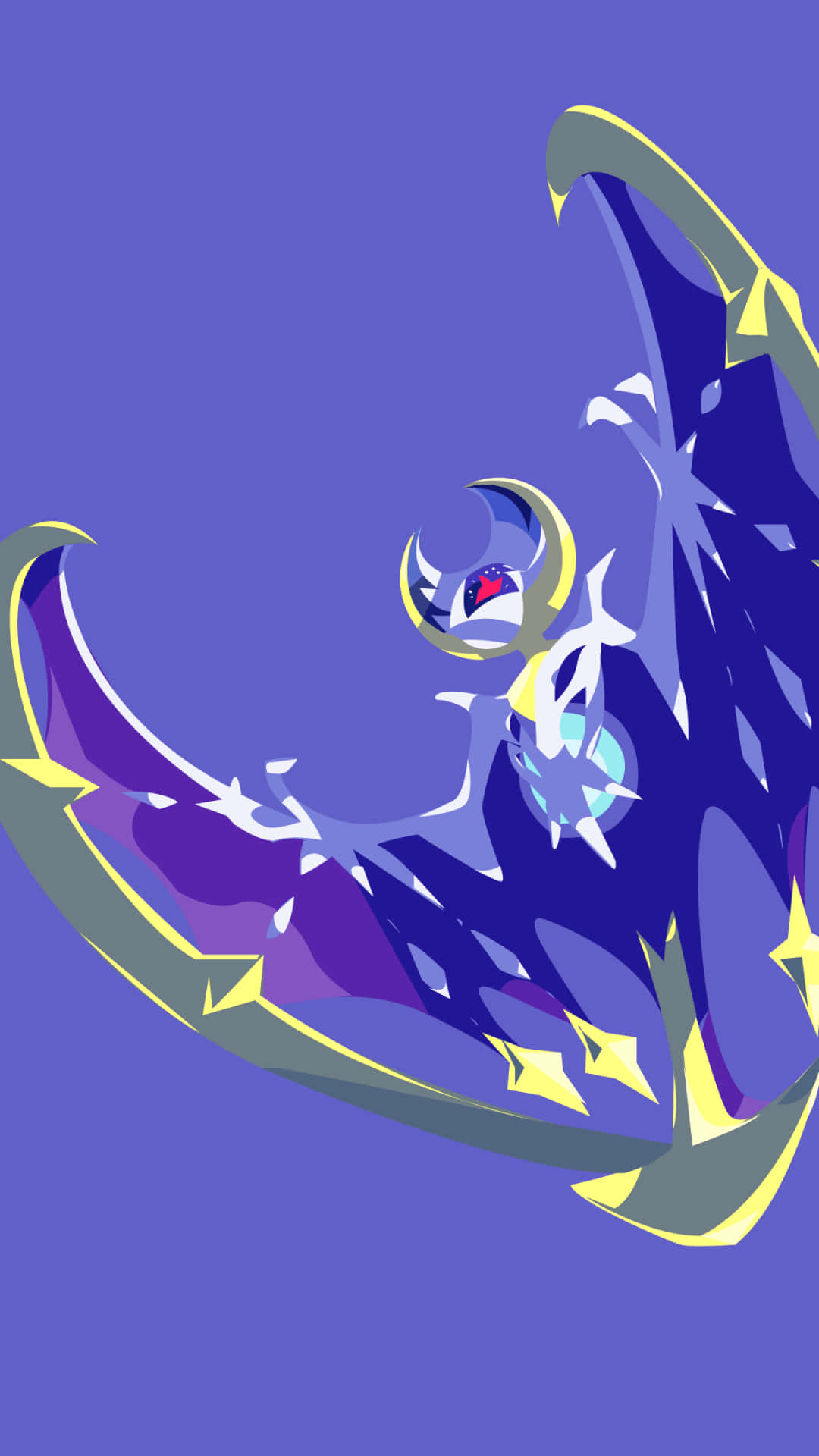Download Lunala Pokemon Sun And Moon Phone Wallpaper