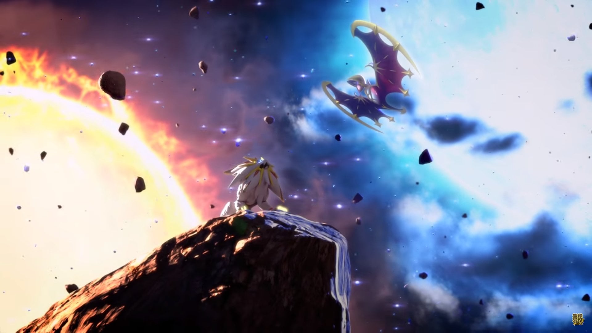 Solgaleo and Lunala Wallpaper from the latest japanese trailer
