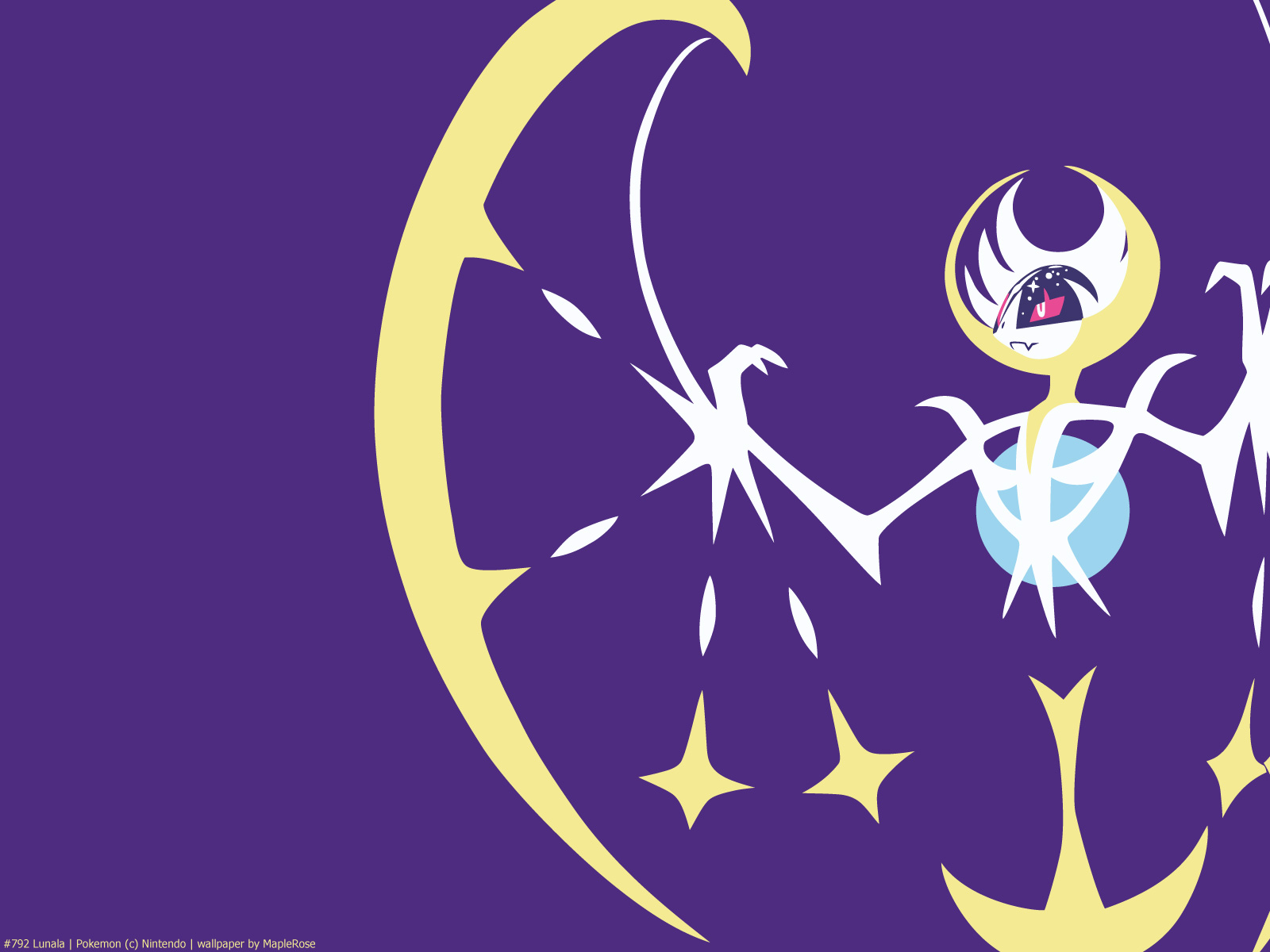 Lunala. PokéWalls