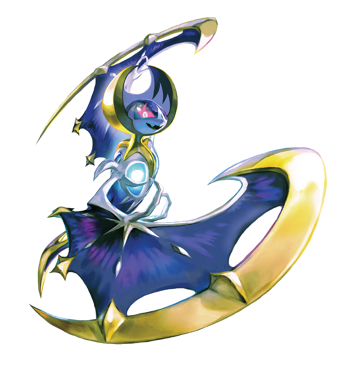 Official Art New artwork for Lunala has been released! #Pokemon #PokemonArt #PokemonSunMoon
