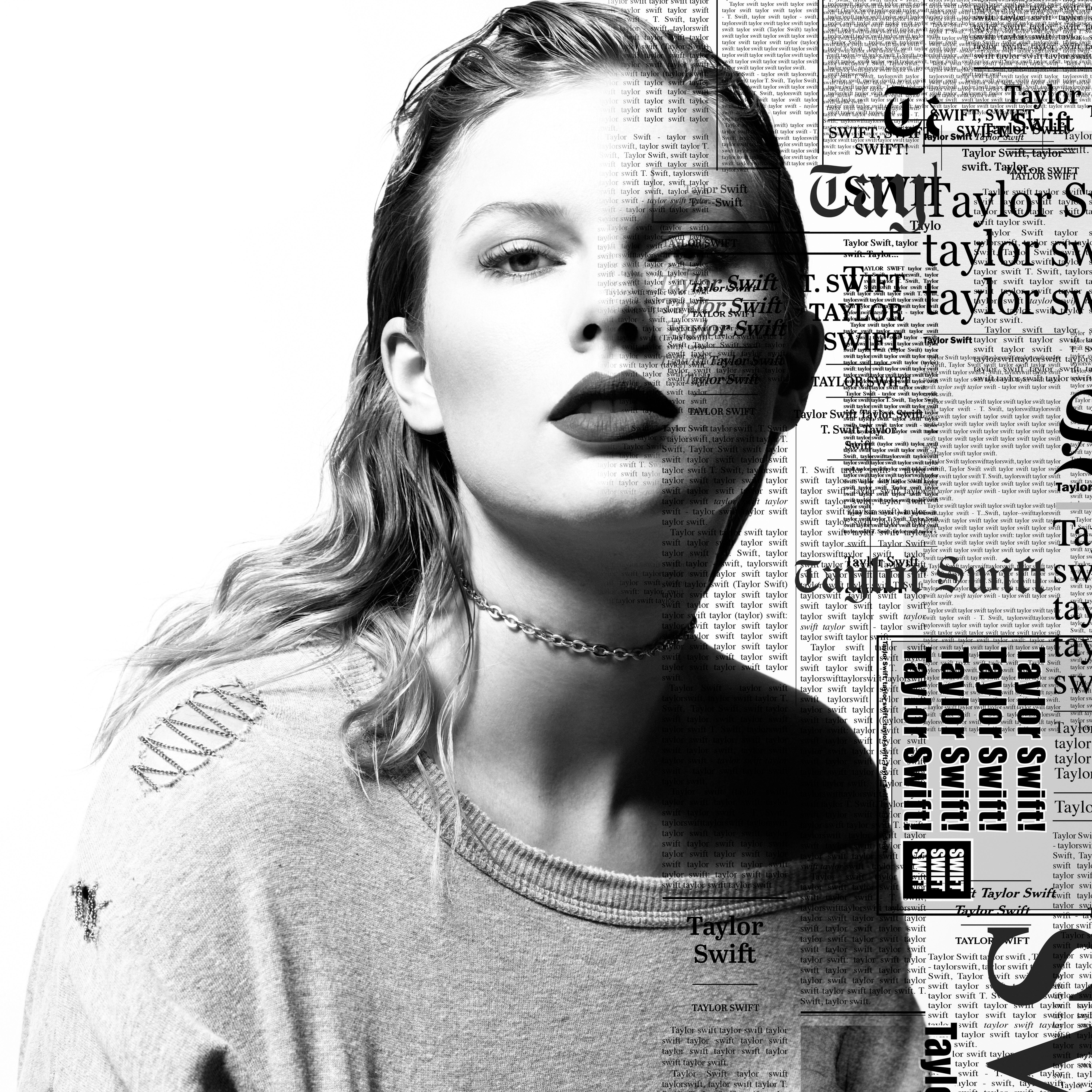 Taylor Swift Wallpaper 4K, Reputation, Monochrome