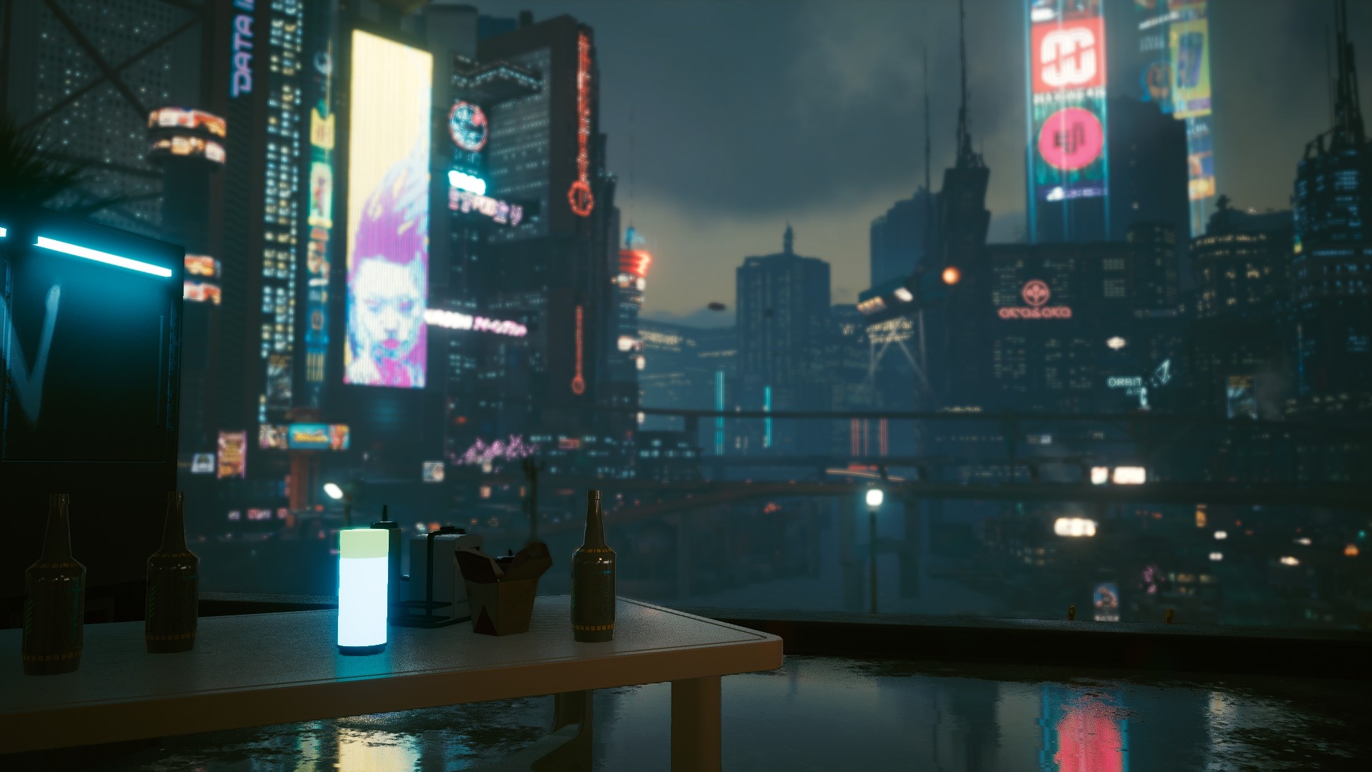 Steam Workshop::Cyberpunk 2077 City Wallpaper [Animated, Sound Effects] (w/ Ingame Photo Mode)