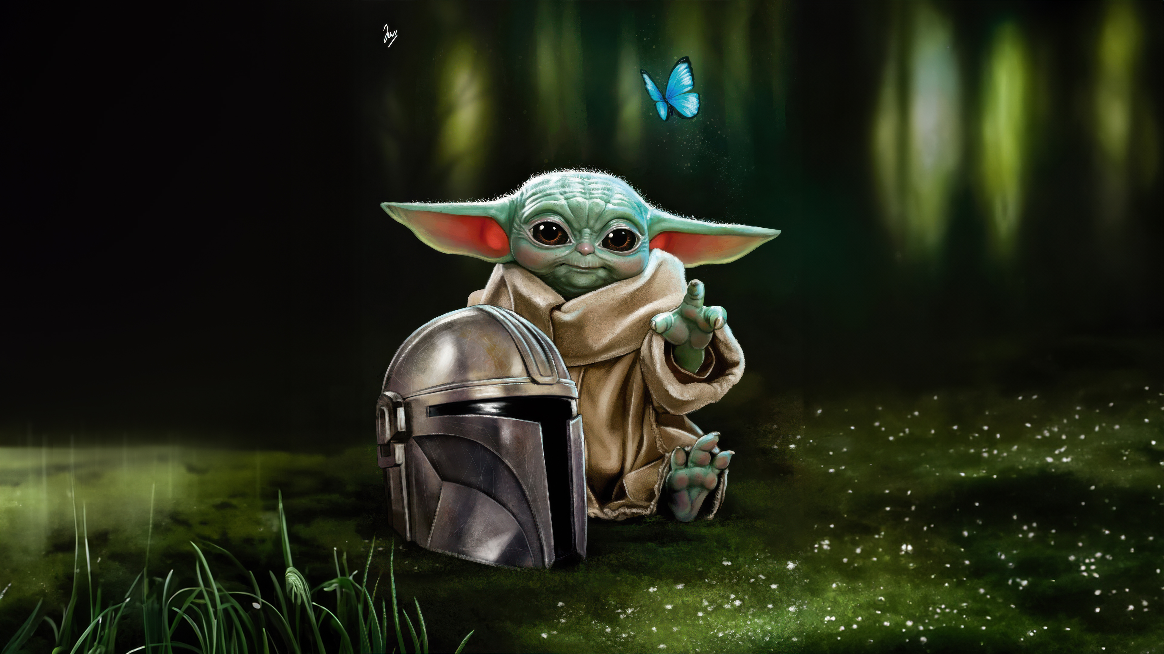 Grogu The Galaxy Cutest Jedi Wallpaper, HD Tv Shows Wallpaper, 4k Wallpaper Image, Background, Photos and Picture