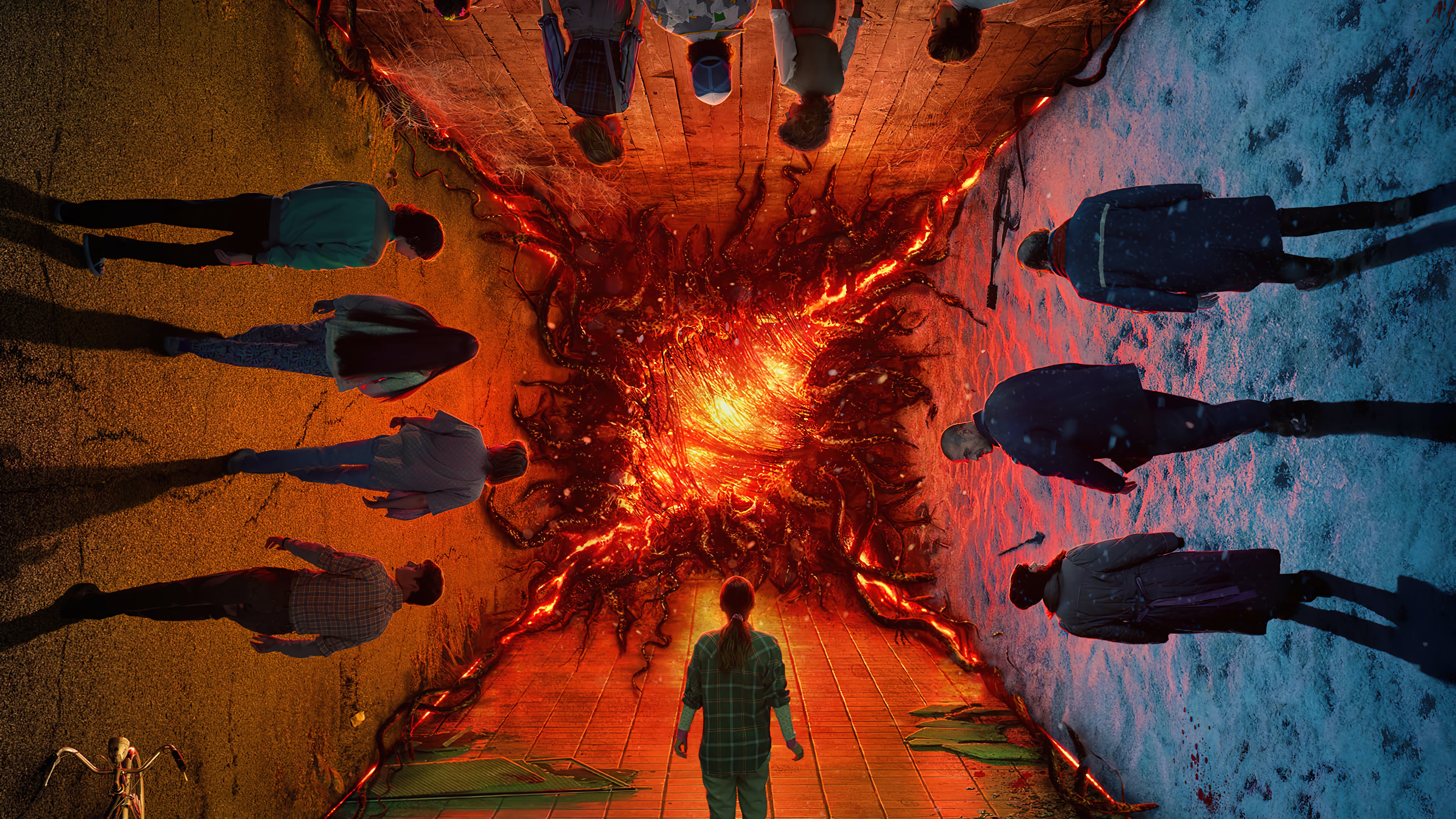 Stranger Things Poster Season 4 Wallpaper 4k for Desktop