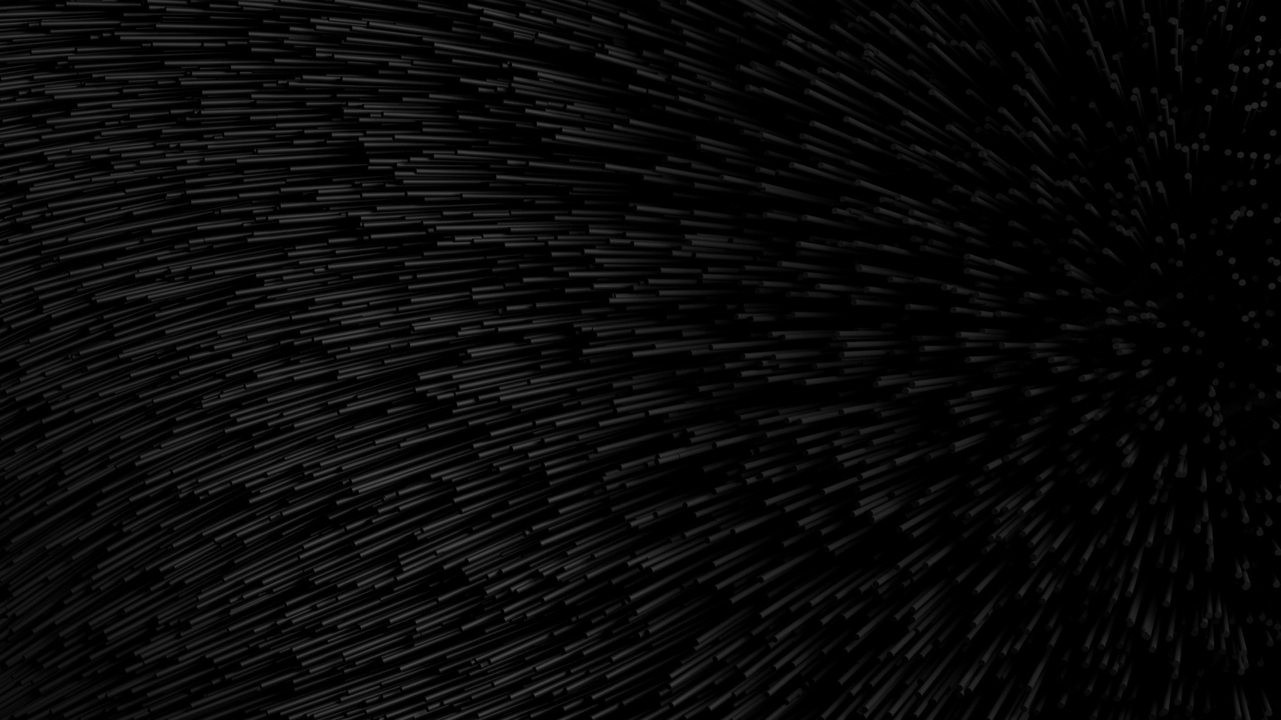 Black Needles HD Black Aesthetic Wallpaper