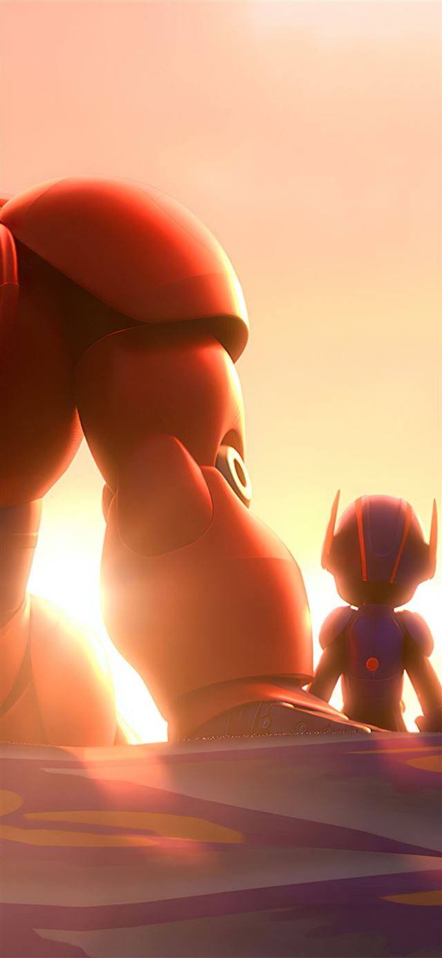 big hero 6 movie art 4k iPhone X Wallpaper Free Download