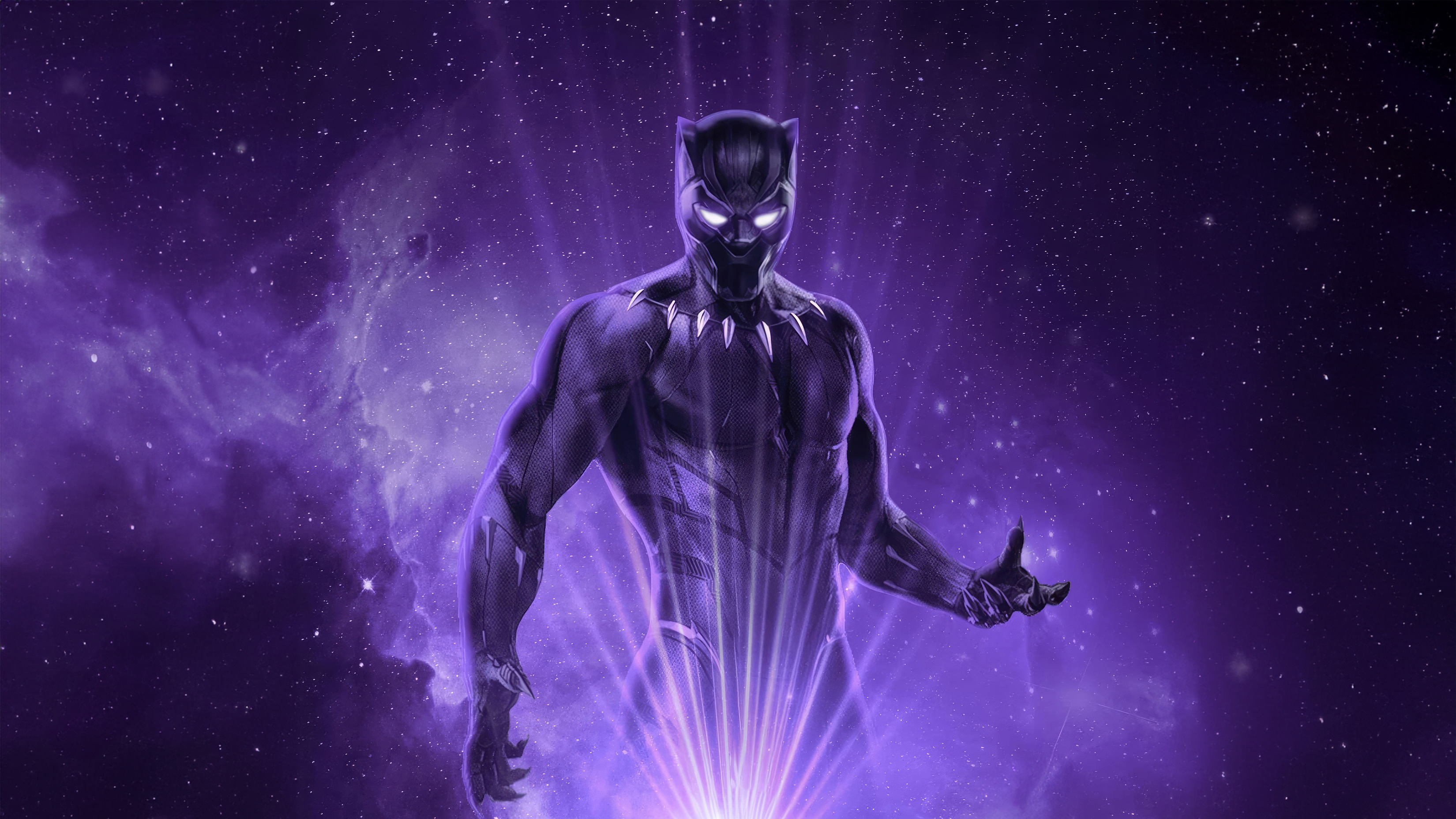 Black Panther Movie Marvel Purple Best Desktop Wallpaper Of 2025 Collection For Mac And PC 4K 6K