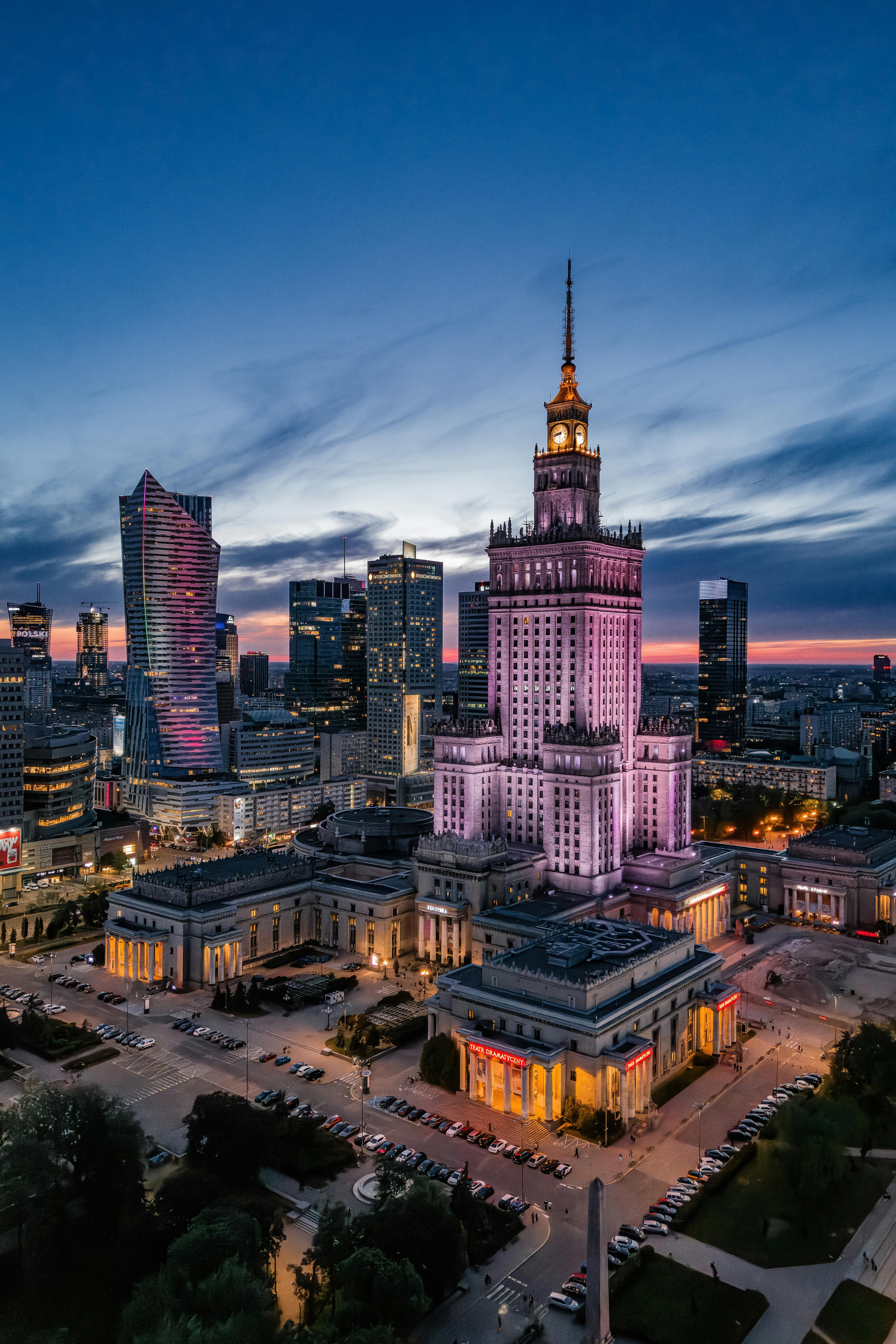 Warsaw At Night Photo, Download The BEST Free Warsaw At Night & HD Image