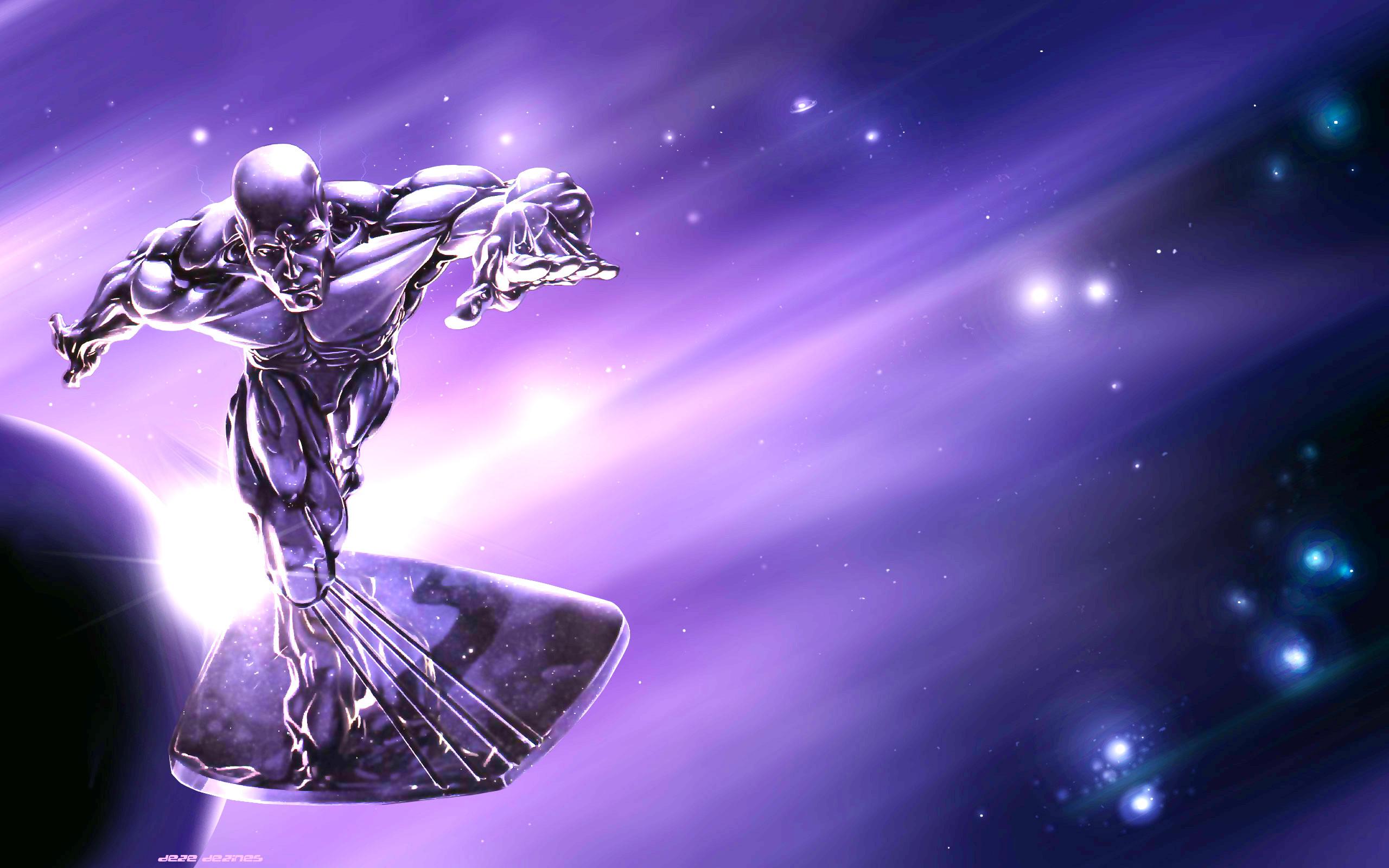Silver Surfer Background HD Wallpaper 38034