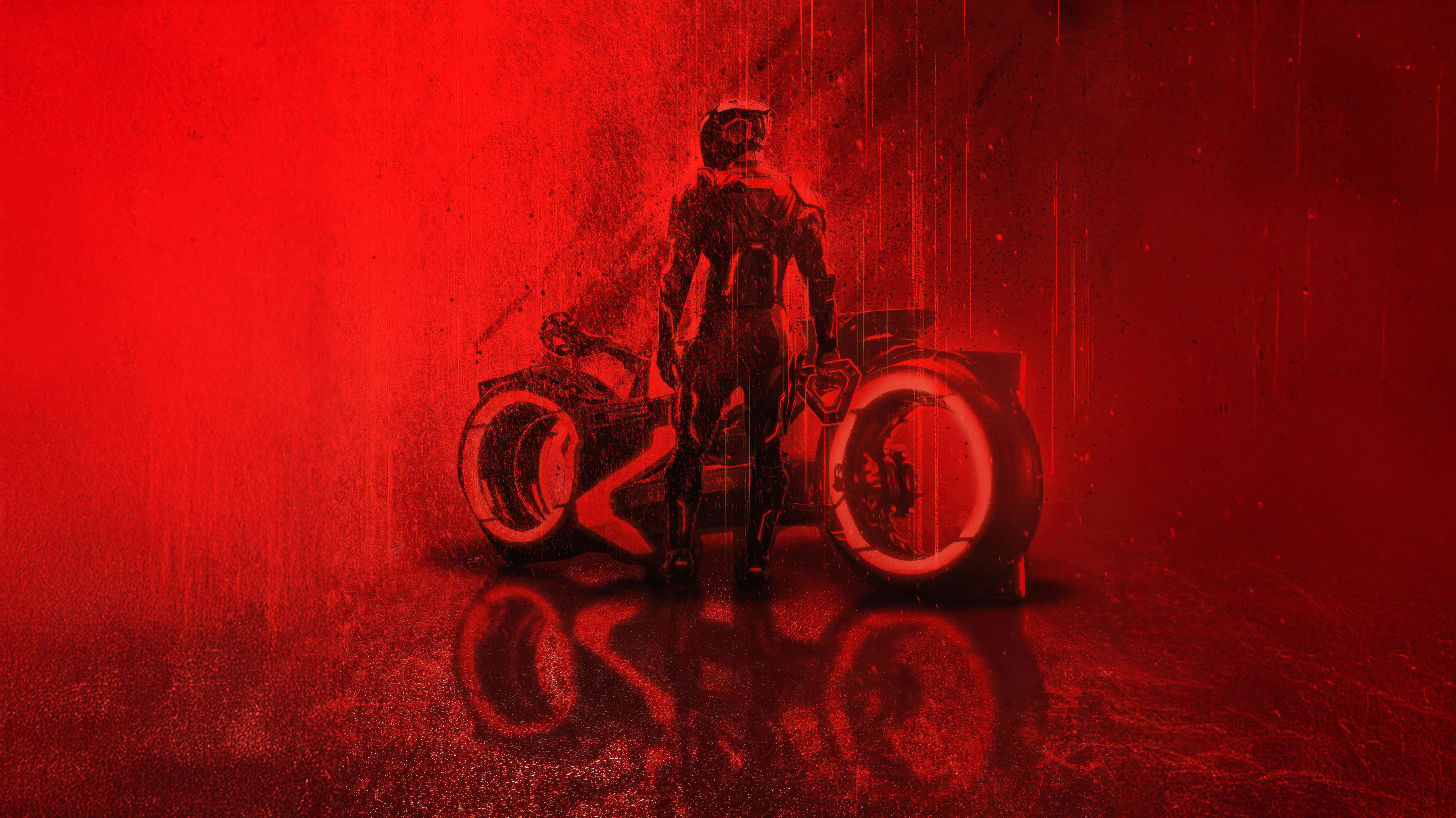 Tron Ares Digital Warrior Awakens Wallpaper, HD Movies Wallpaper, 4k Wallpaper, Image, Background, Photos and Picture