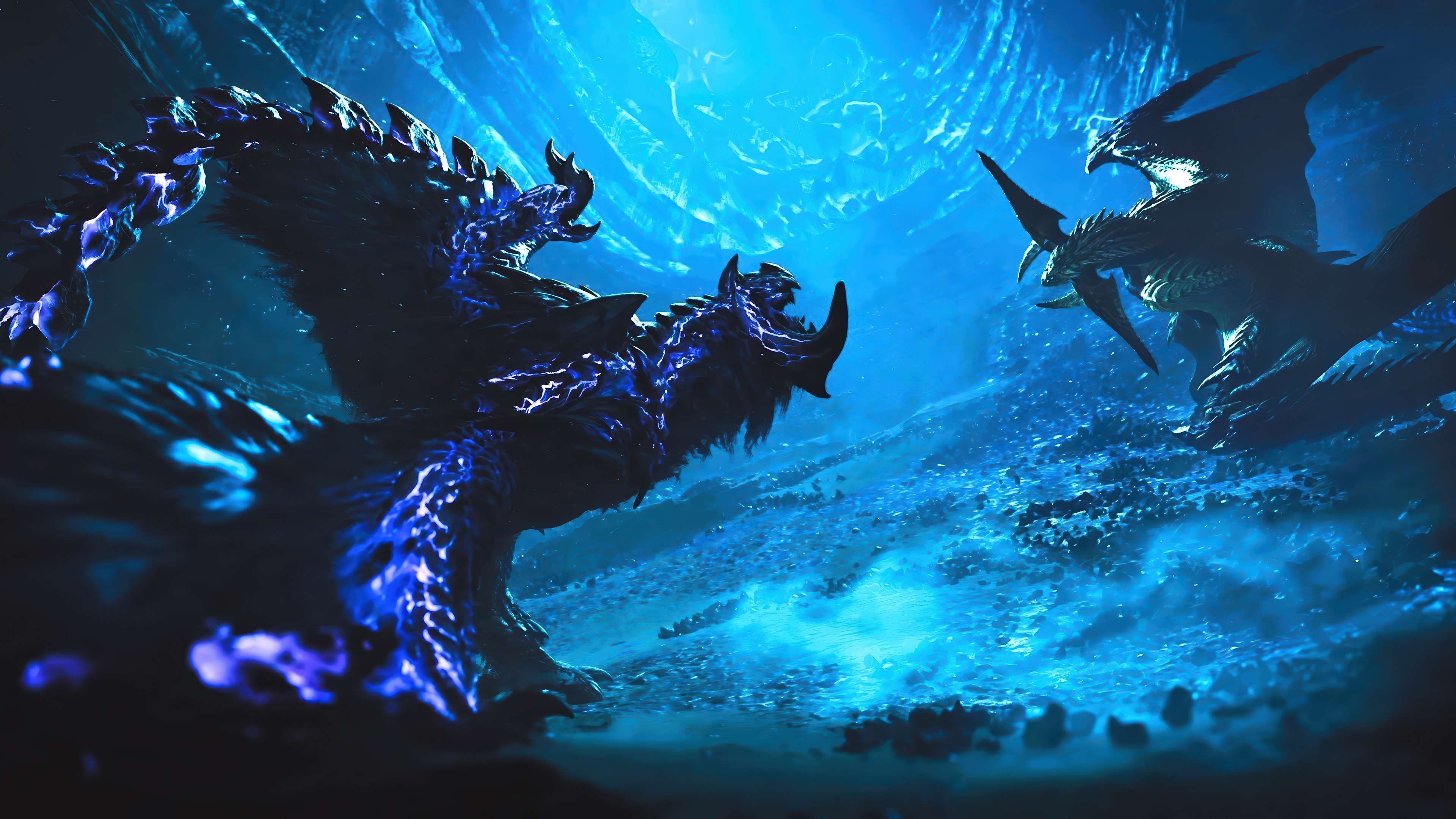 Monster Hunter Wilds Dragon Wallpaper 4K HD PC