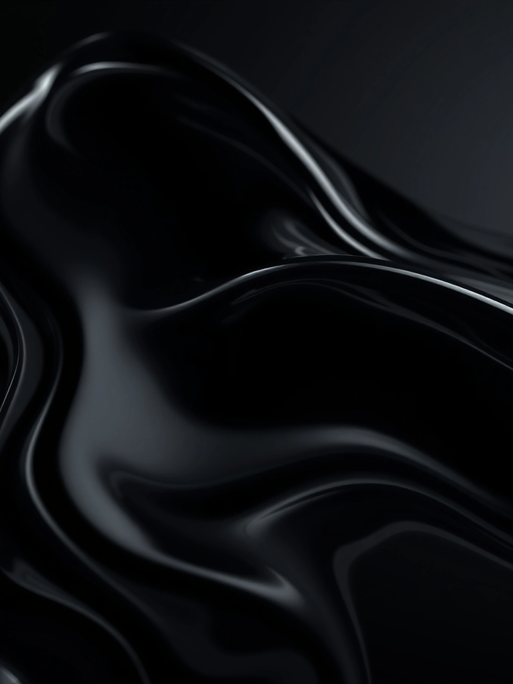 Liquid Glass Image Black Background IOS 26