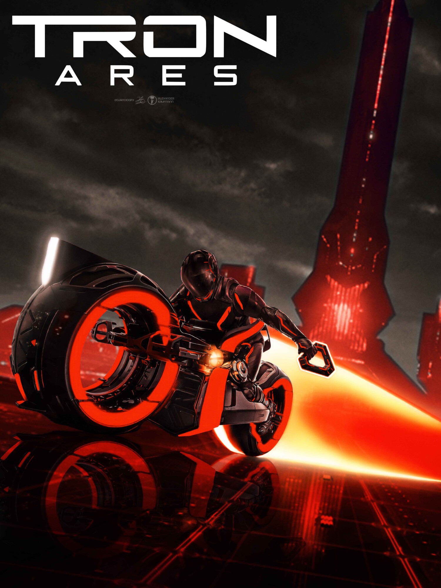 Tron: Ares. Poster By MadeofAlex
