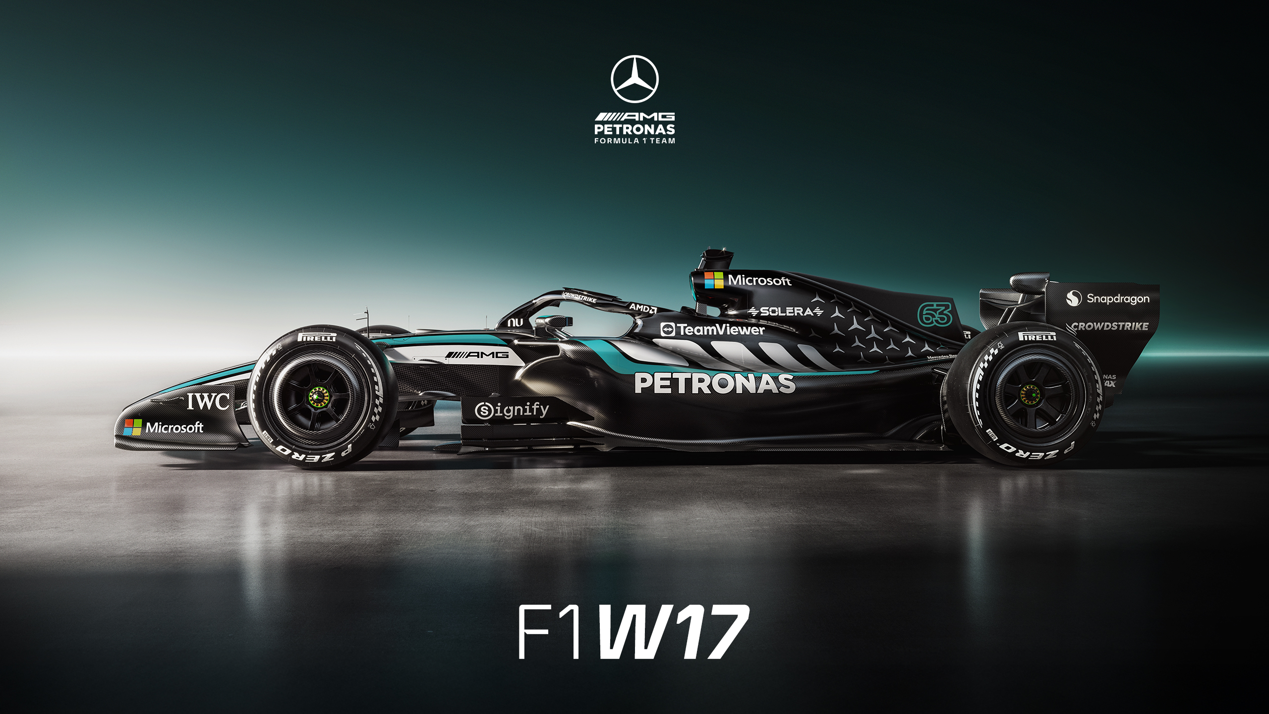 Wallpaper AMG PETRONAS F1 Team