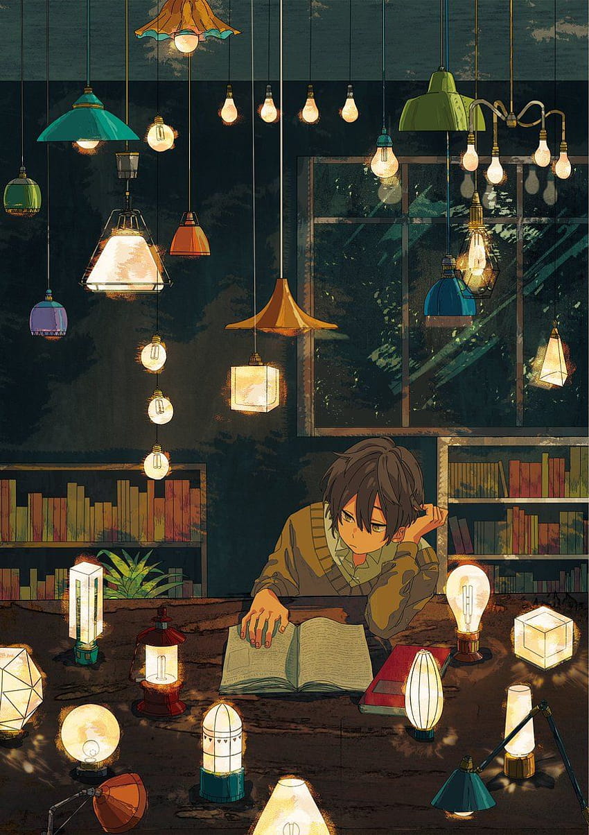 Study Anime Boy Wallpaper, HD Study Anime Boy Background on WallpaperBat