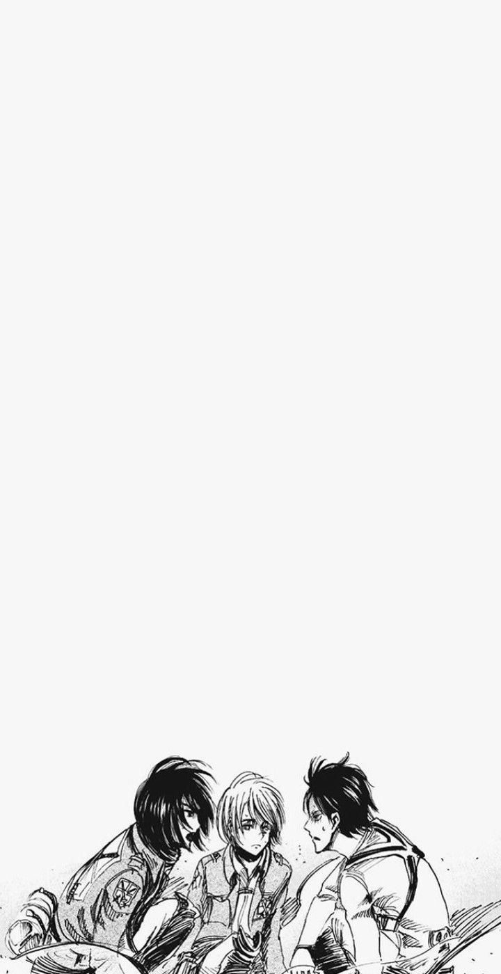 aot minimalist manga wallpaper