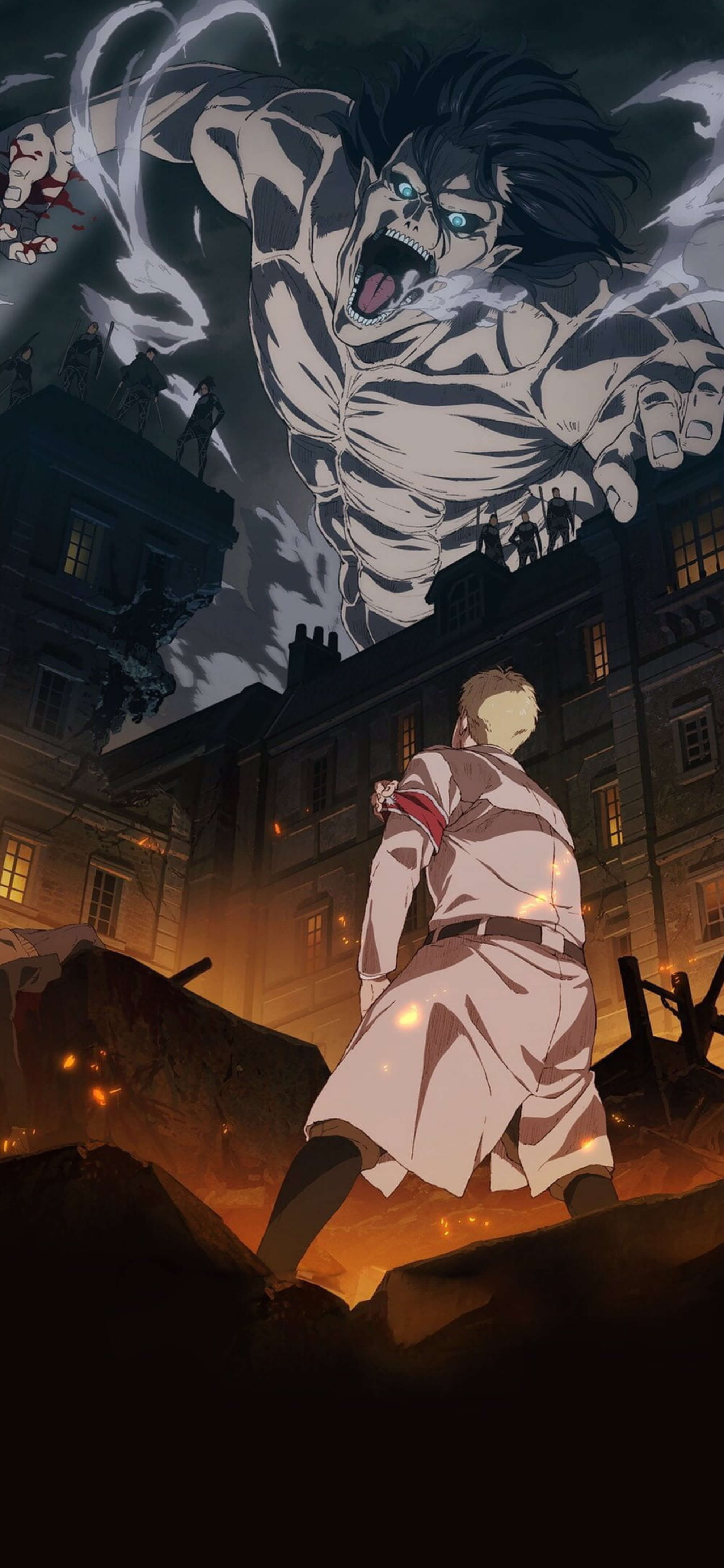 Attack On Titan Eren Rage Mode Wallpaper