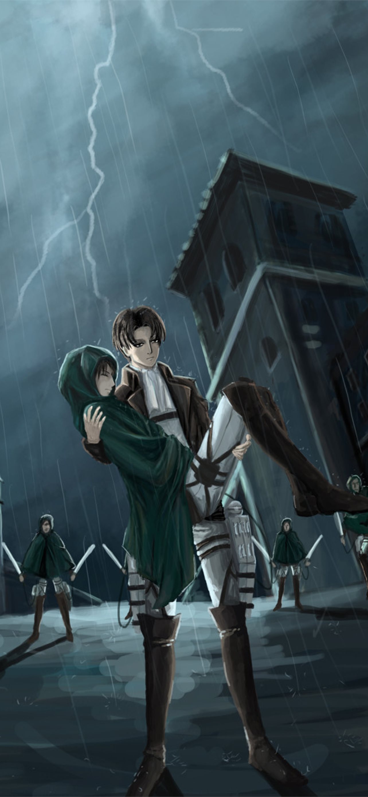 Best Attack on titan iPhone HD Wallpaper