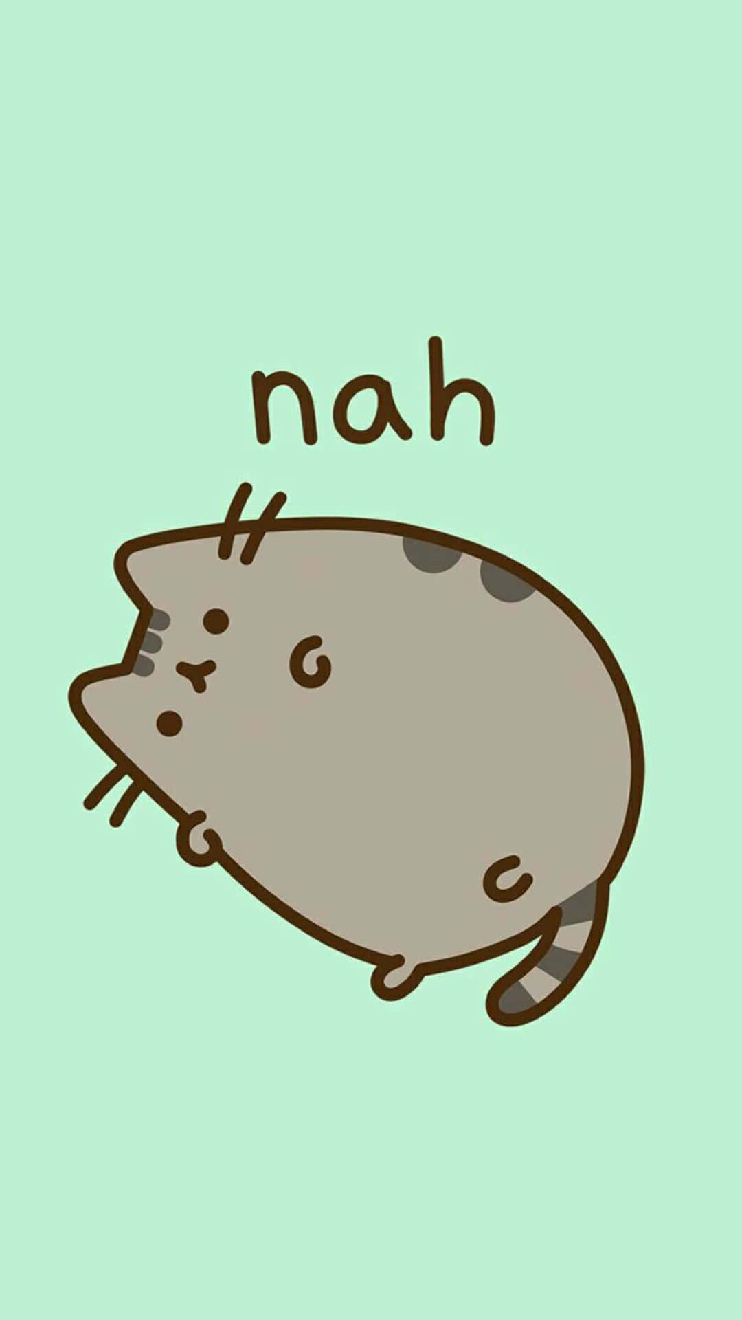 Download Look at this Adorable Pusheen! Wallpaper