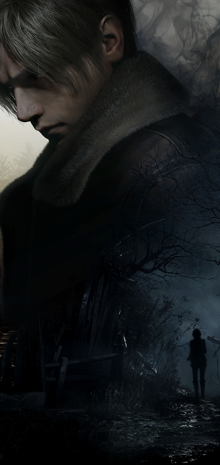 Resident Evil 4 Leon S. Kennedy Phone Wallpaper