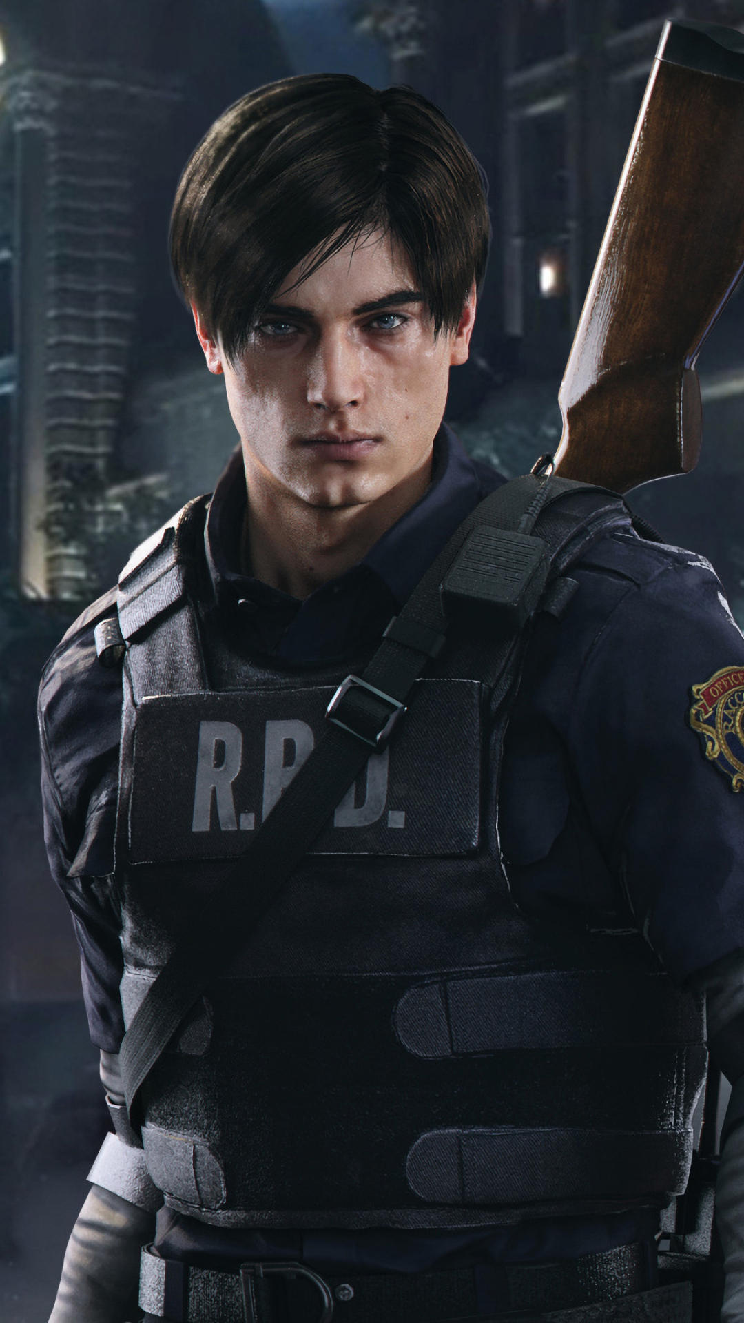 Phone wallpaper: Leon S Kennedy, Video Game, Resident Evil 2, Resident Evil 1172959