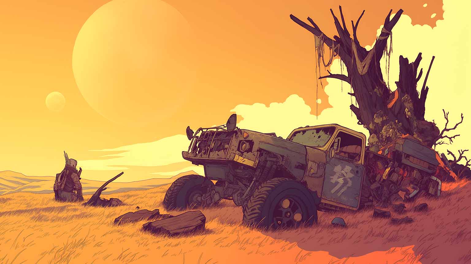 Borderlands Wasteland Desktop Wallpaper