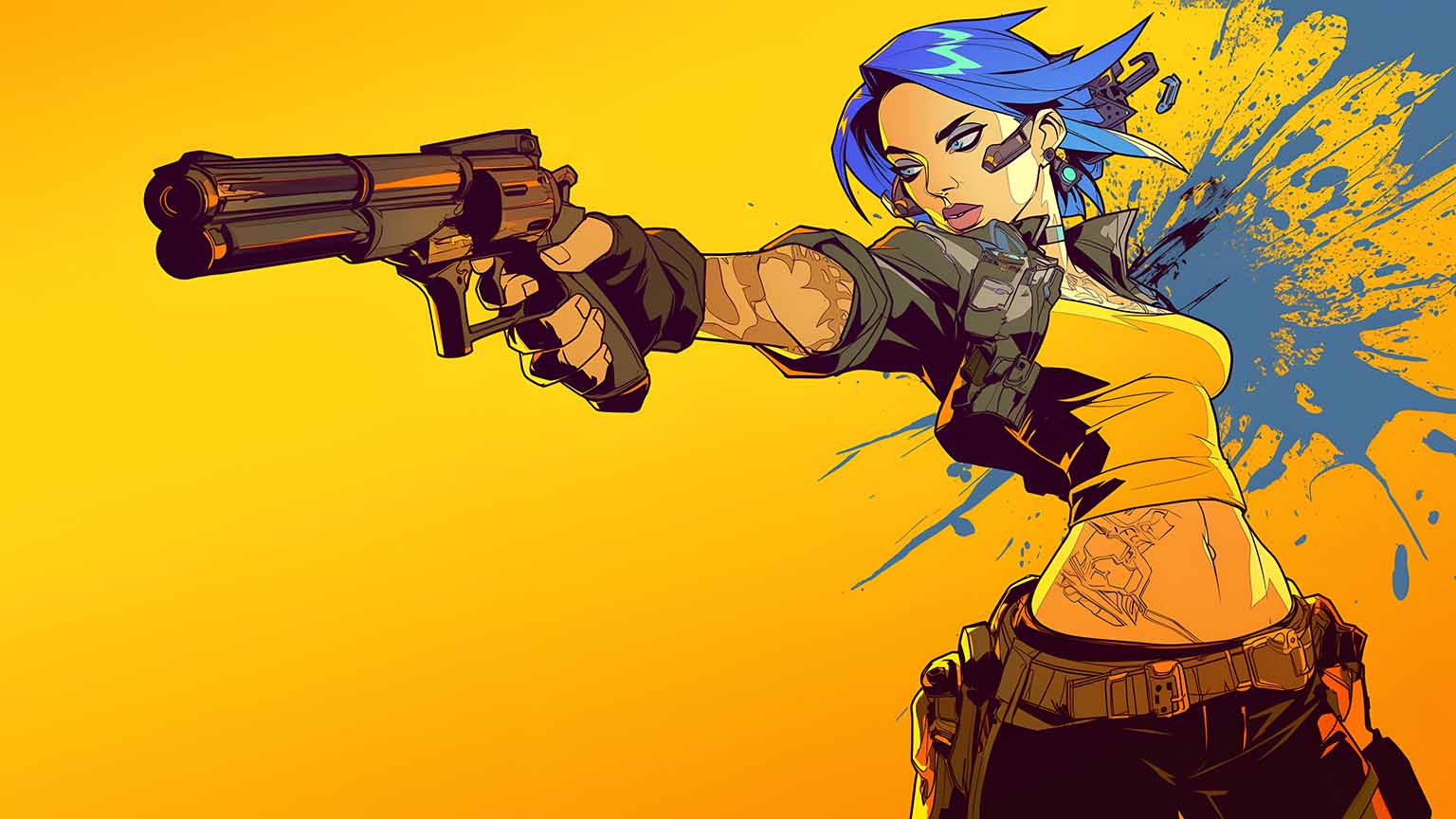 Borderlands Maya Action Pose Desktop Wallpaper