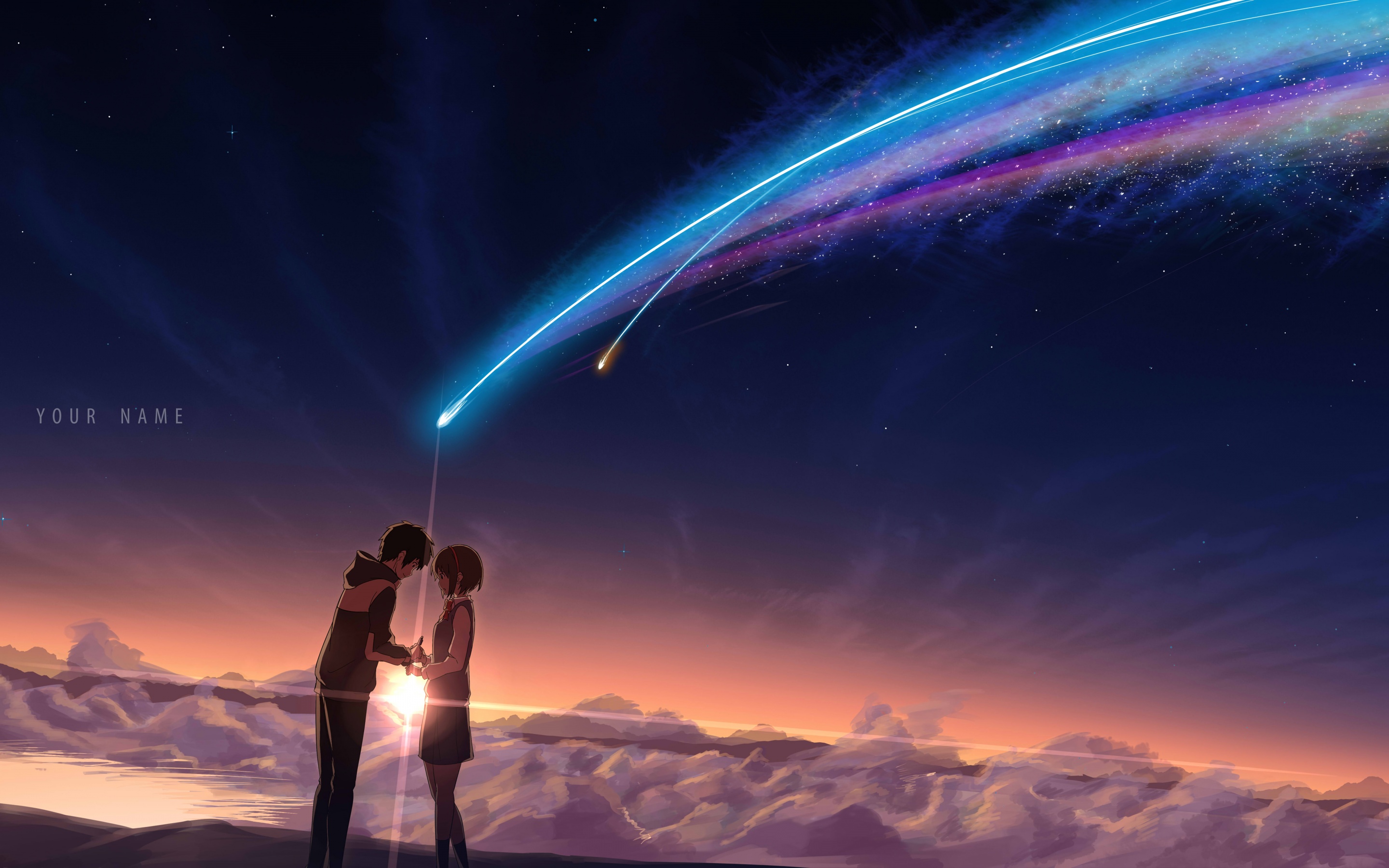 Your Name Wallpaper 4K, 8K, Lofi, Love couple