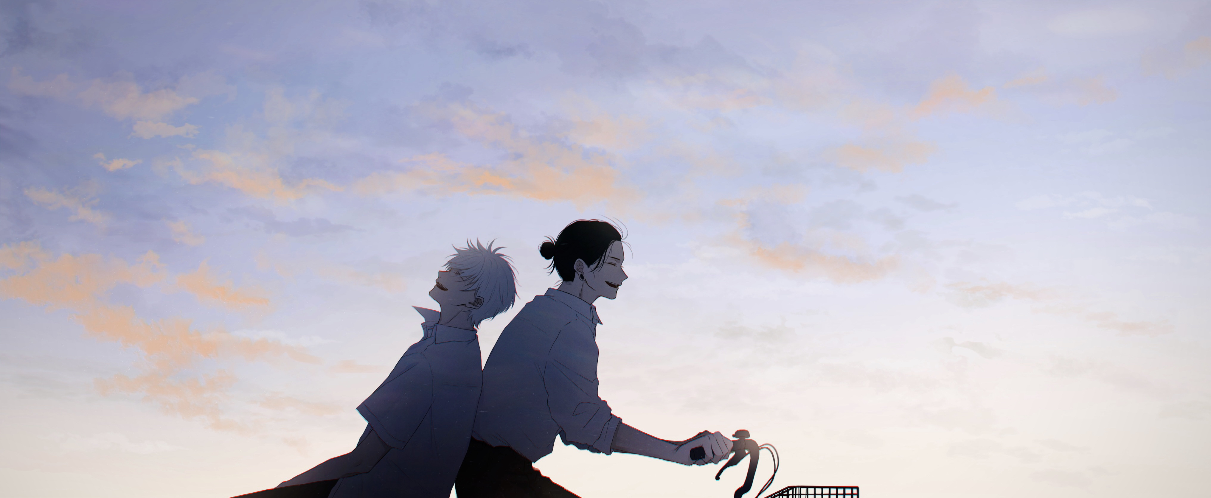 Download Suguru Geto Satoru Gojo Anime Jujutsu Kaisen Gojo & Geto HD Wallpaper