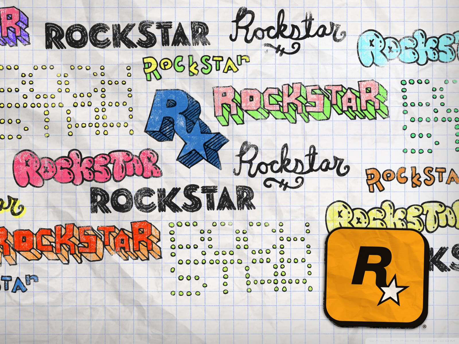 Doodle 4K UHD Wallpaper for UltraHD Desktop and TV, Widescreen and UltraWide Display, Smartphone and Tablet Devices