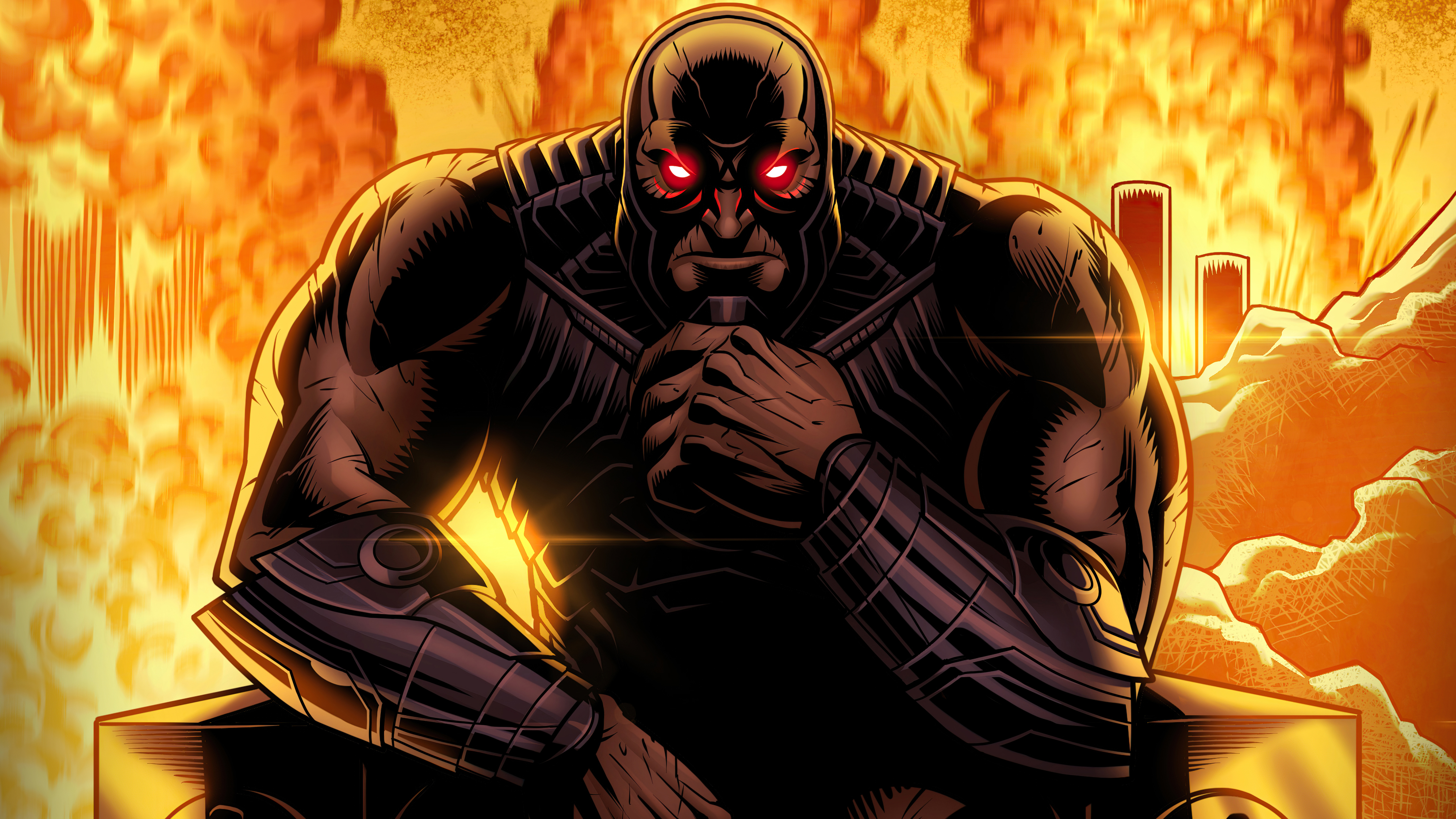 Darkseid Comic Art 5k Wallpaper, HD Superheroes Wallpaper, 4k Wallpaper Image, Background, Photos and Picture