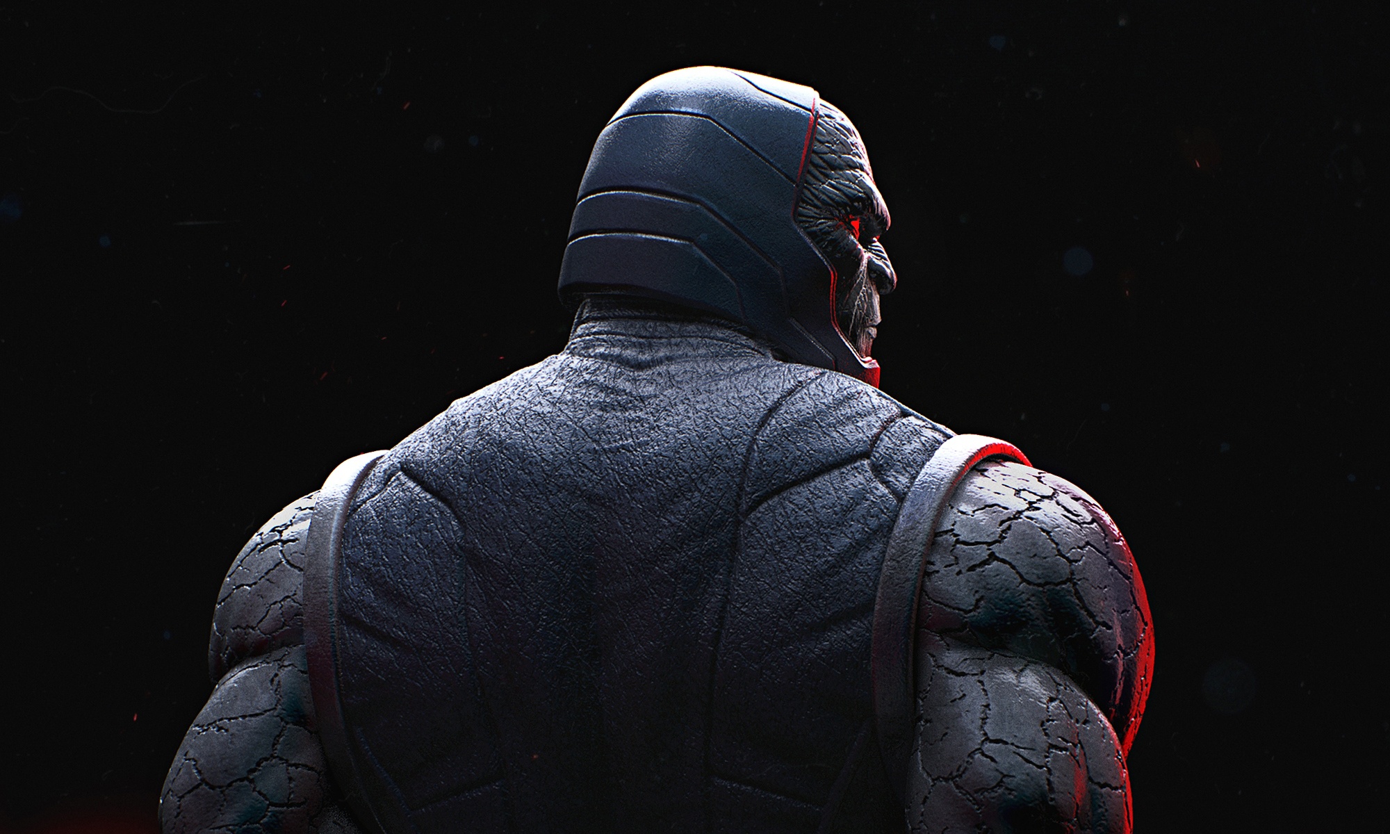 Wallpaper rendering, villain, helmet, Superman, DC Comics, the dictator, Darkseid for mobile and desktop, section фантастика, resolution 2000x1200
