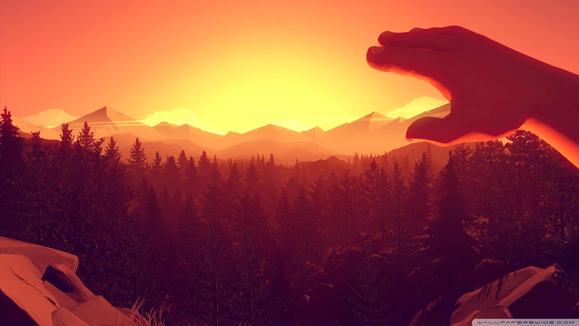 Firewatch 4K UHD Wallpaper for UltraHD Desktop and TV, Widescreen and UltraWide Display, Smartphone and Tablet Devices