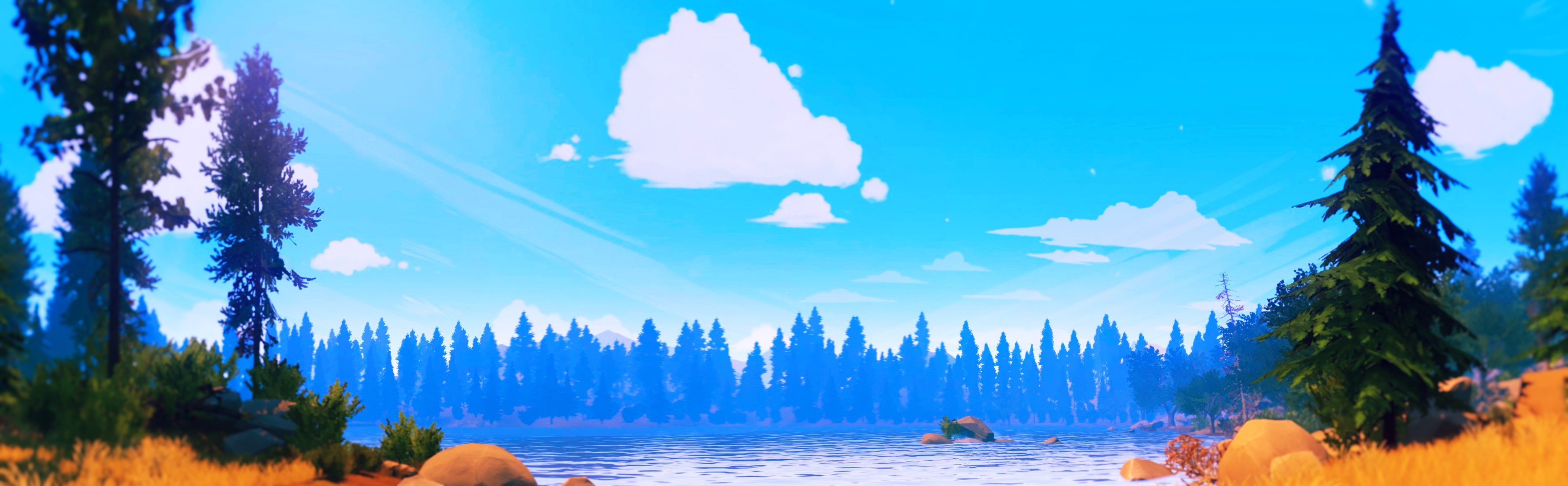 Desktop wallpaper: Firewatch, Video Game, Landscape 4K free download for PC. 738846