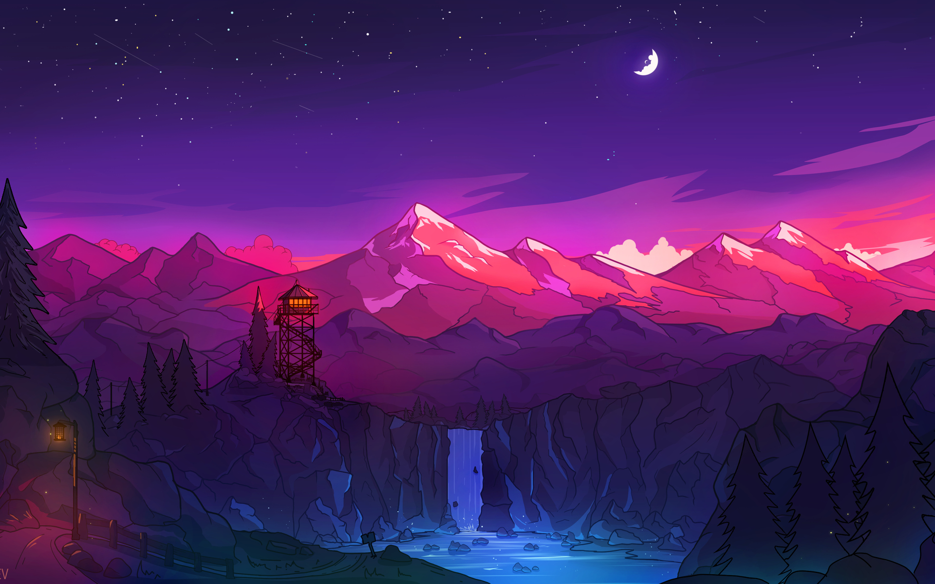 Download Firewatch Wallpaper in 1920x1200 Resolution