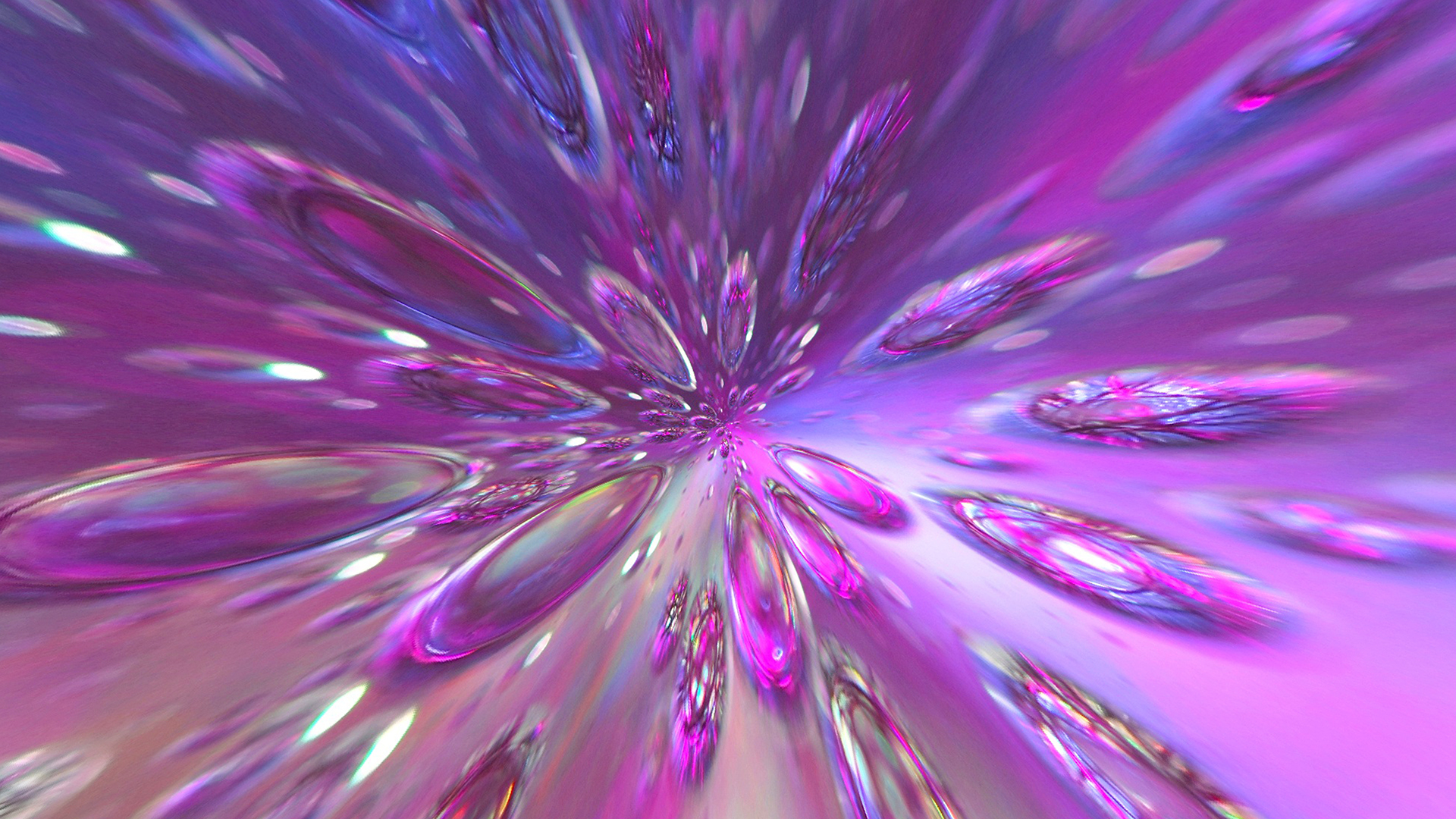 Fractal Bubbles Wallpaper For Chromebook