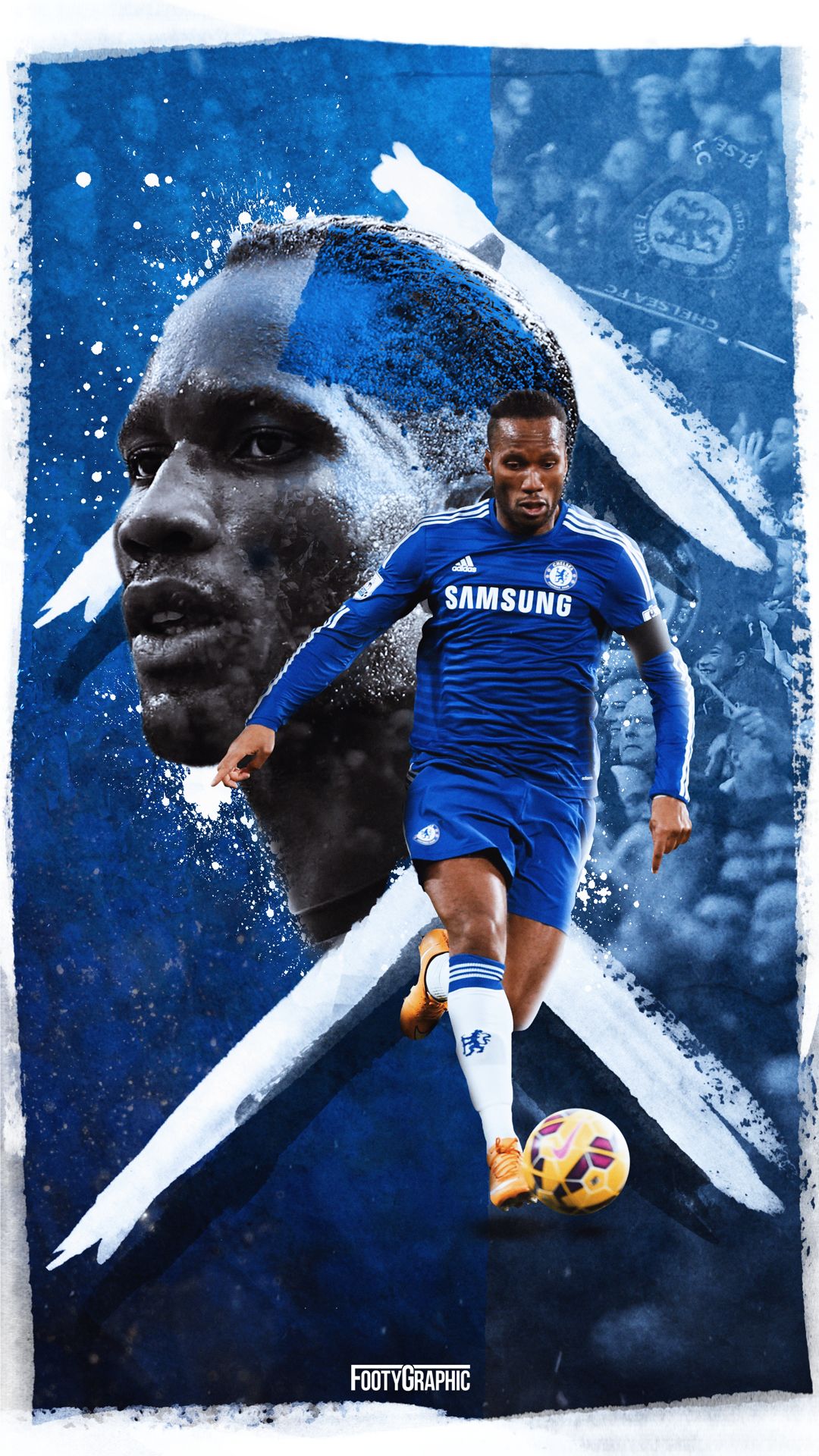 Phone wallpaper: Chelsea F C, Didier Drogba, Sports, Soccer 1143258